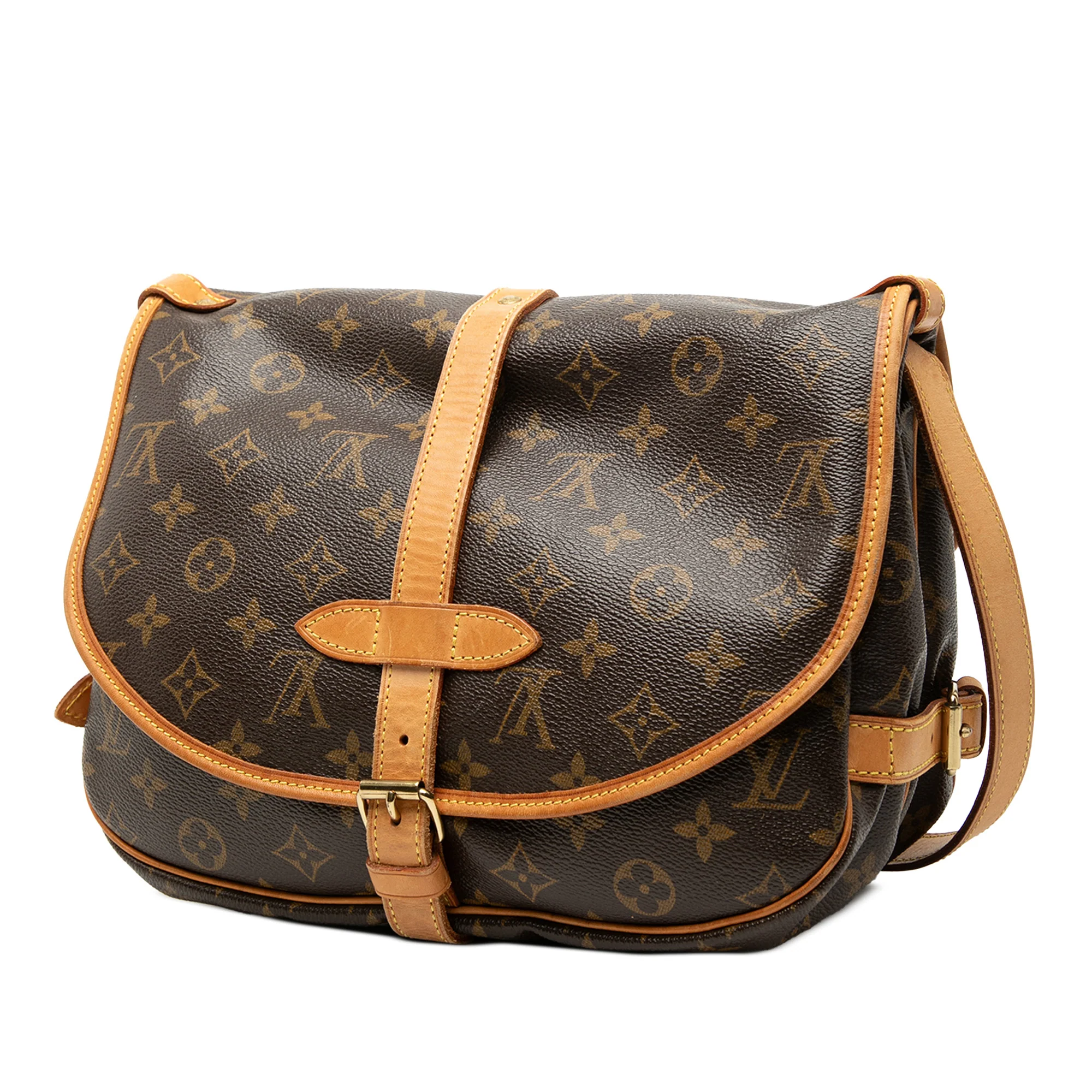 Saumur Handbag Monogram Canvas 30 - Image 2