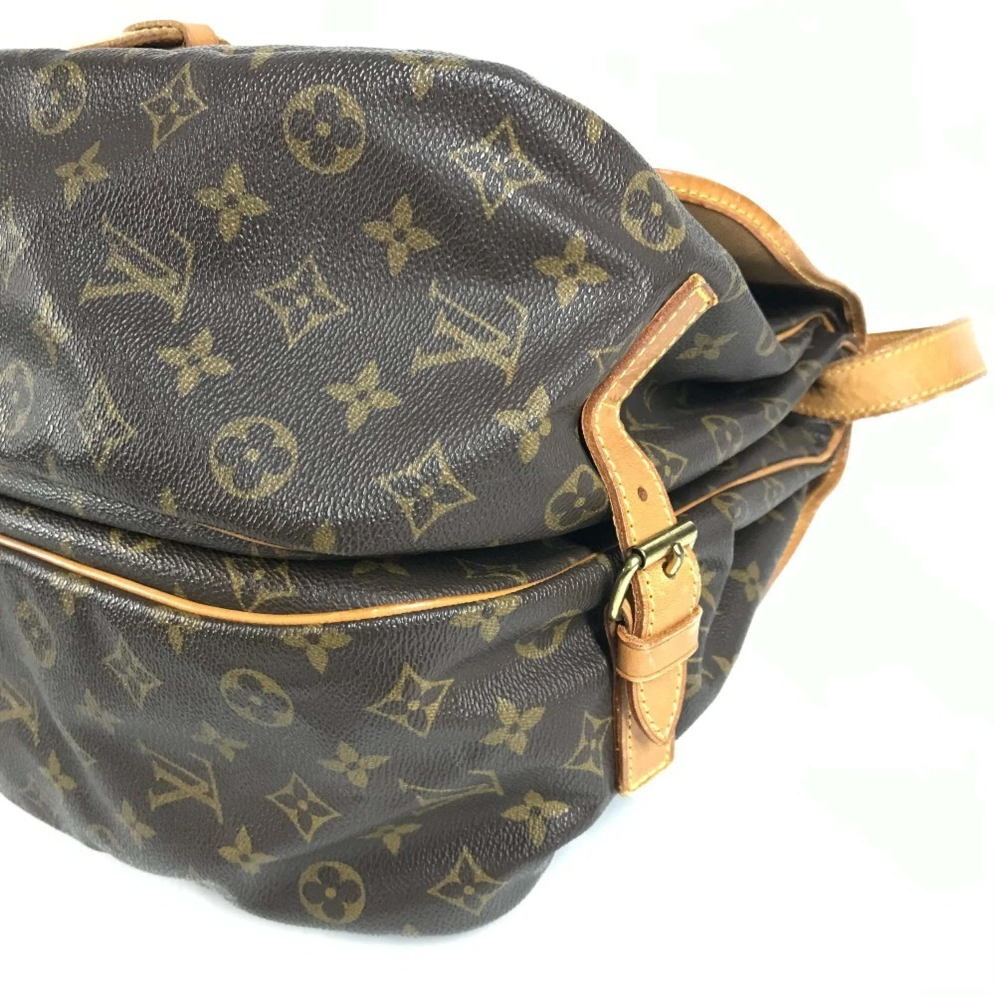 Saumur Handbag Monogram Canvas 35 - Image 6