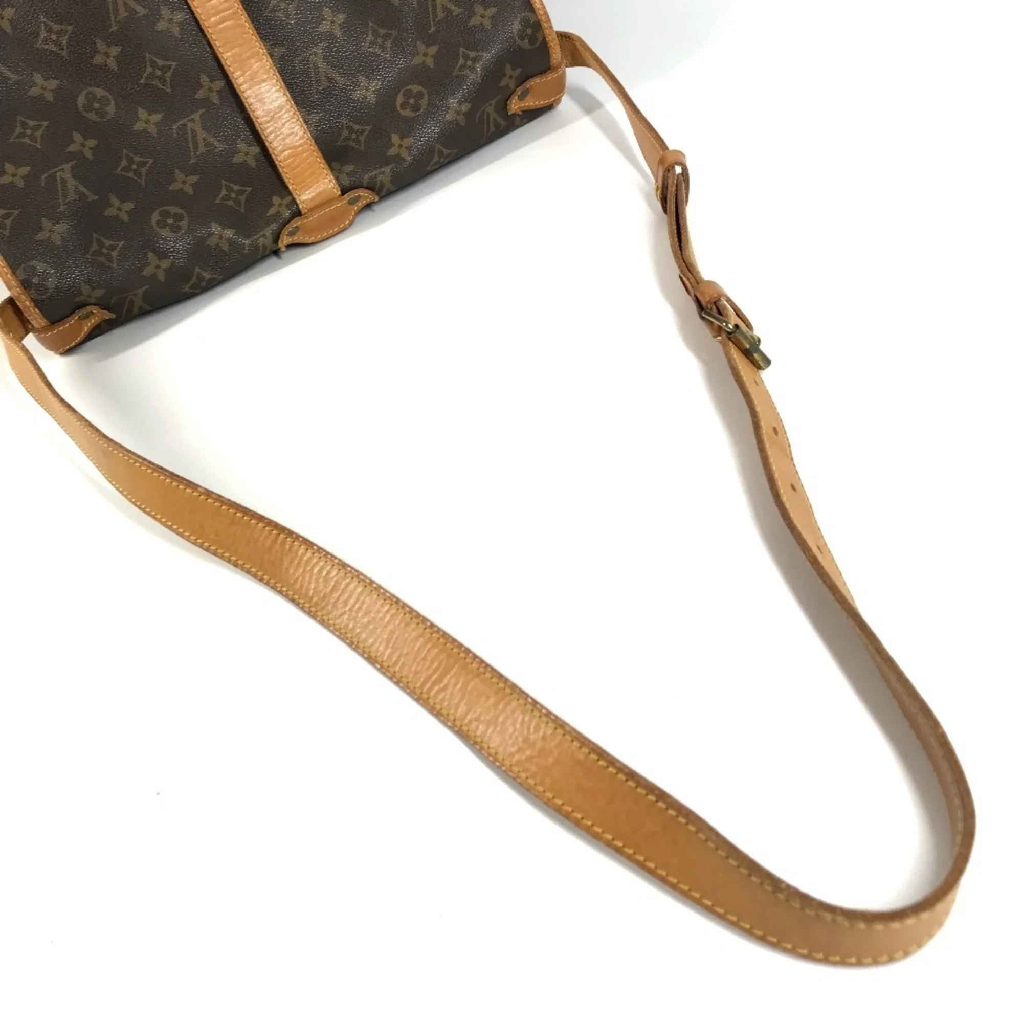 Saumur Handbag Monogram Canvas 35 - Image 8