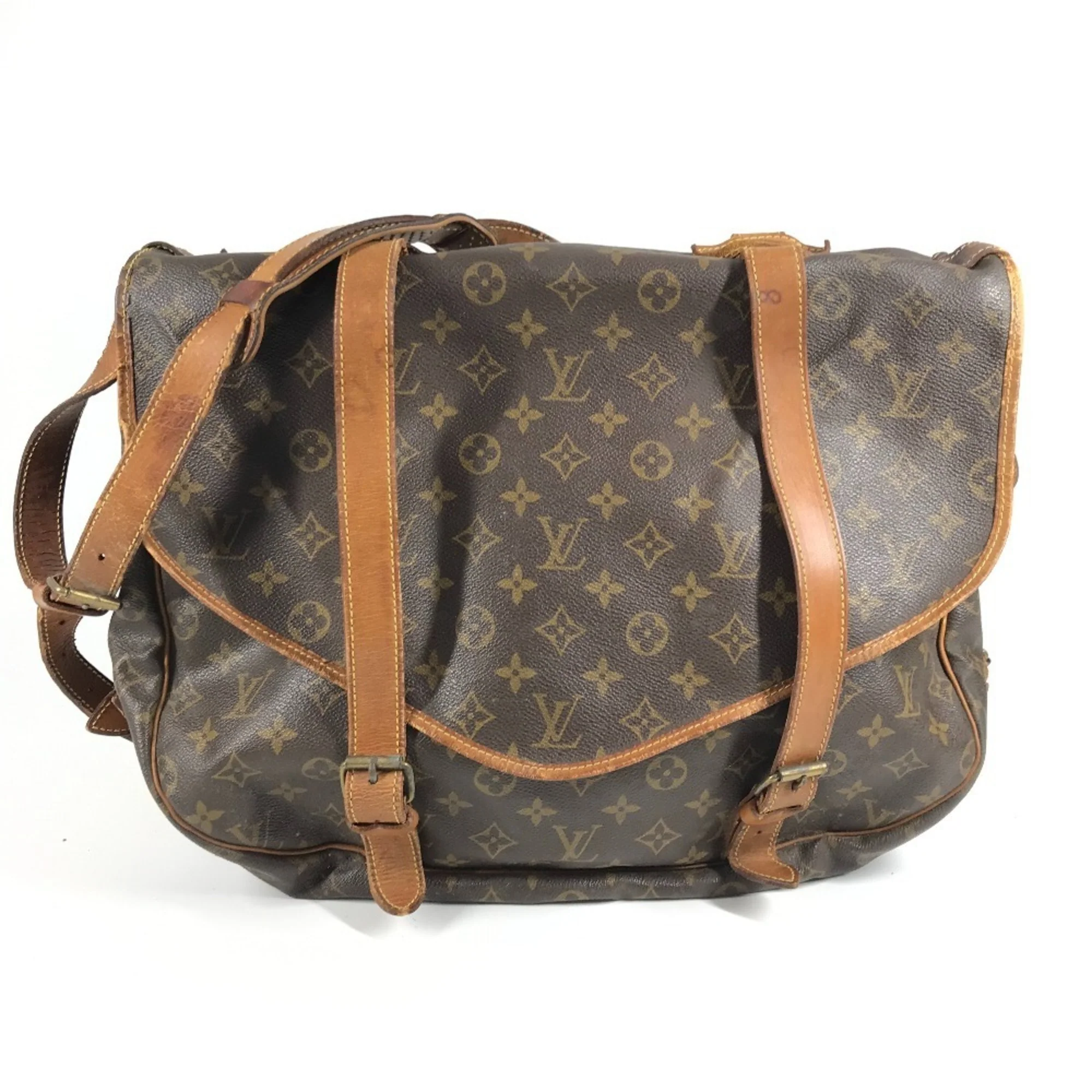 Saumur Handbag Monogram Canvas 43