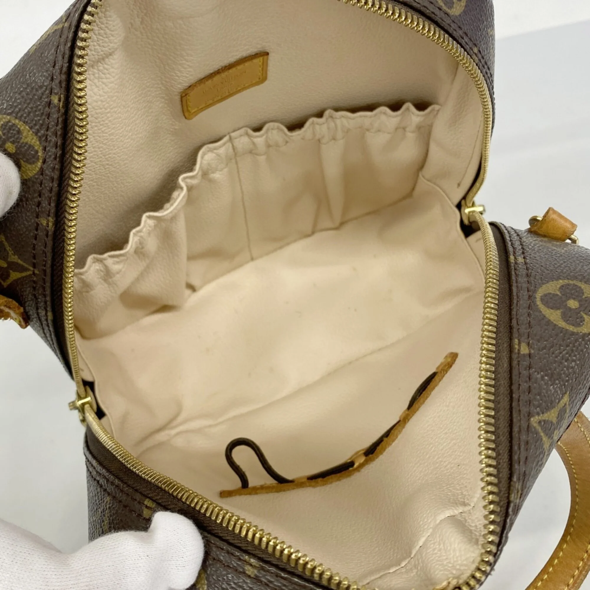Spontini Handbag Monogram Canvas - Image 4