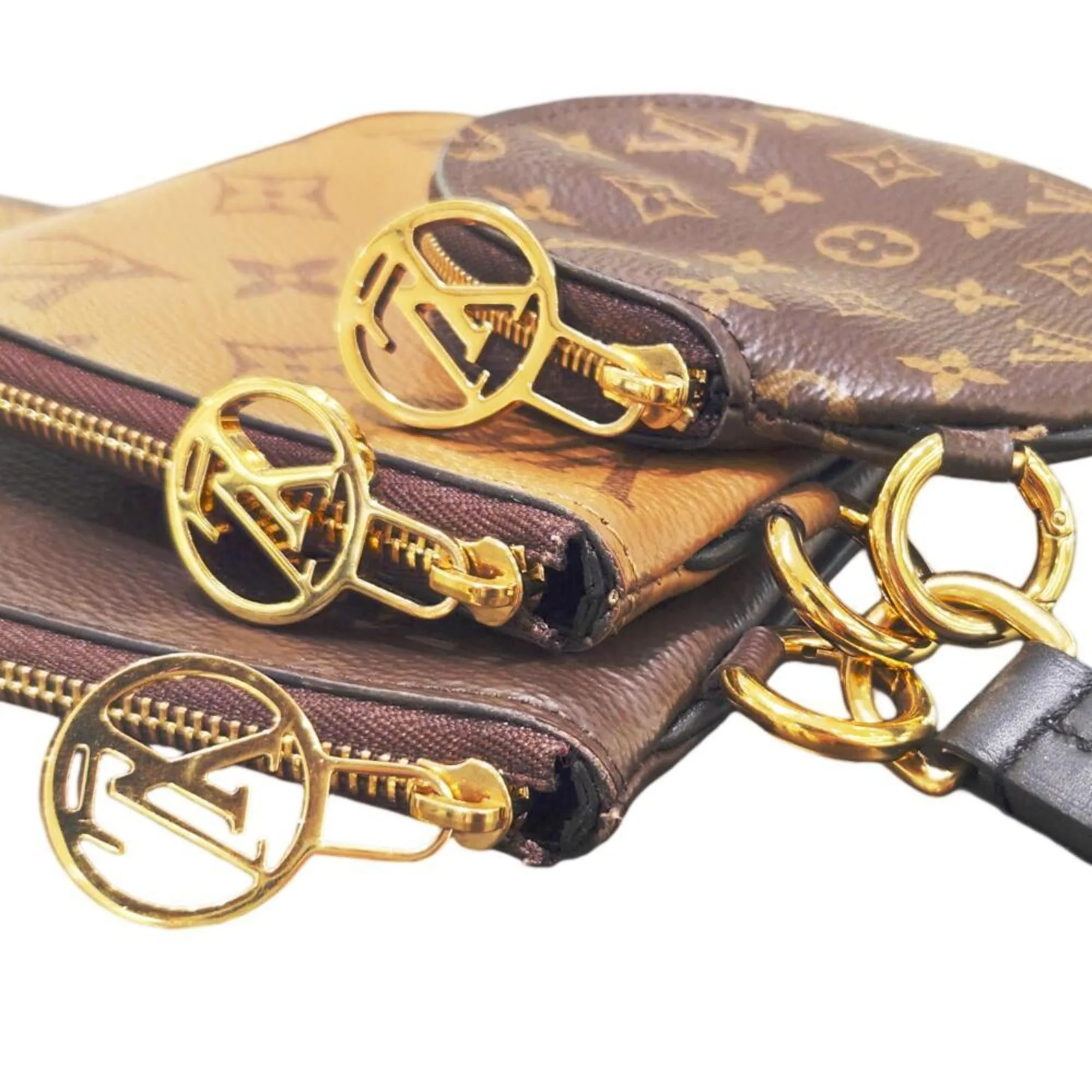 Trio Pouch Set Reverse Monogram Giant - Image 7