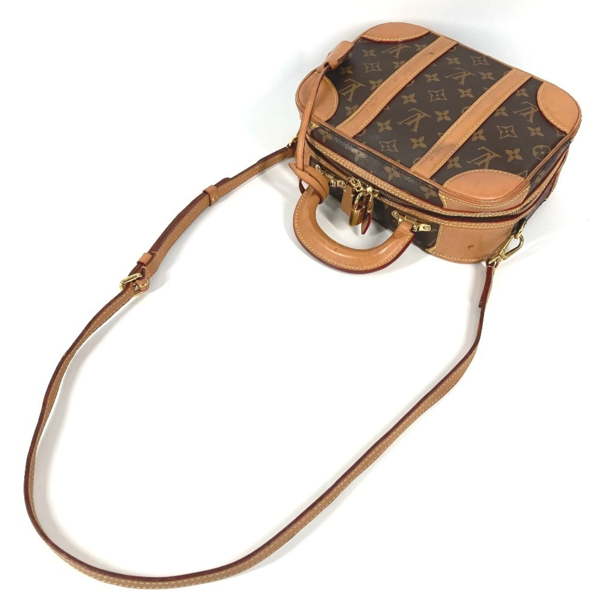 Valisette Handbag Monogram Canvas PM - Image 8