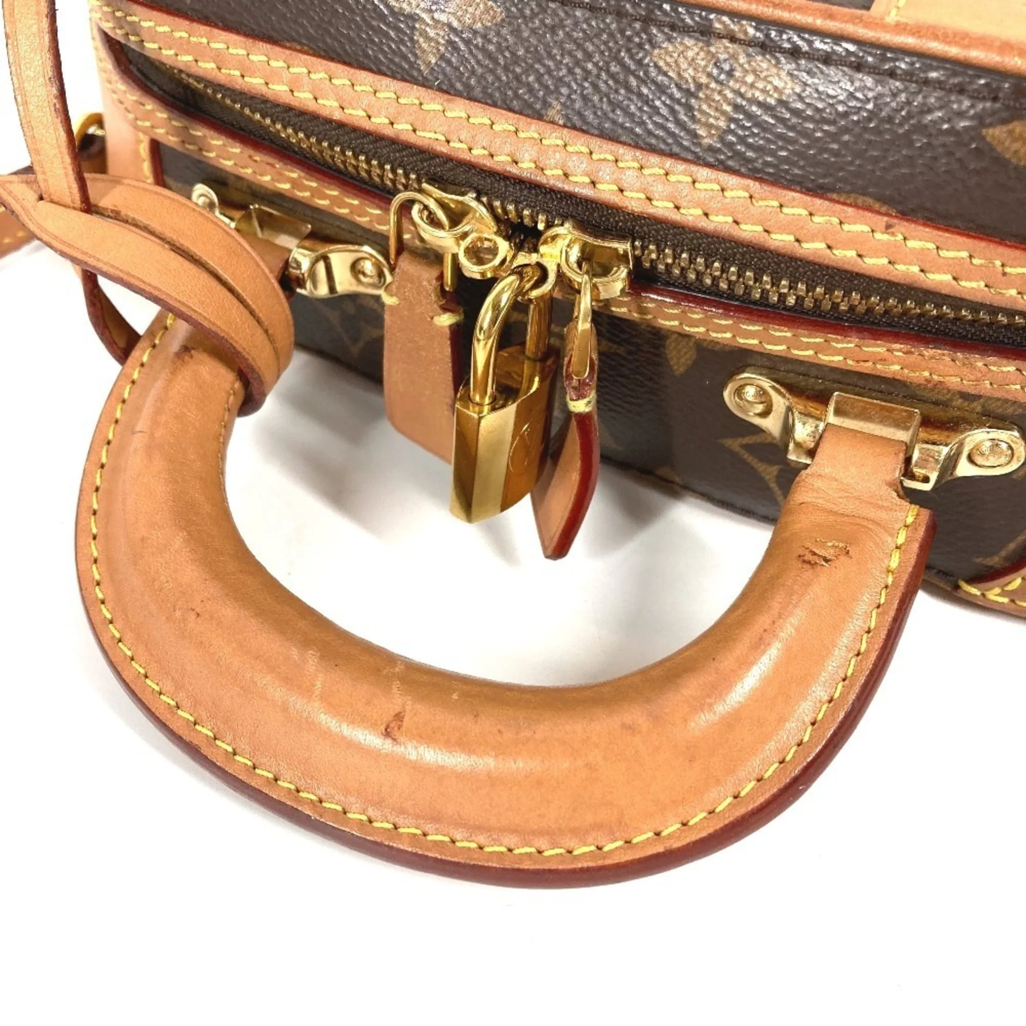 Valisette Handbag Monogram Canvas PM - Image 9