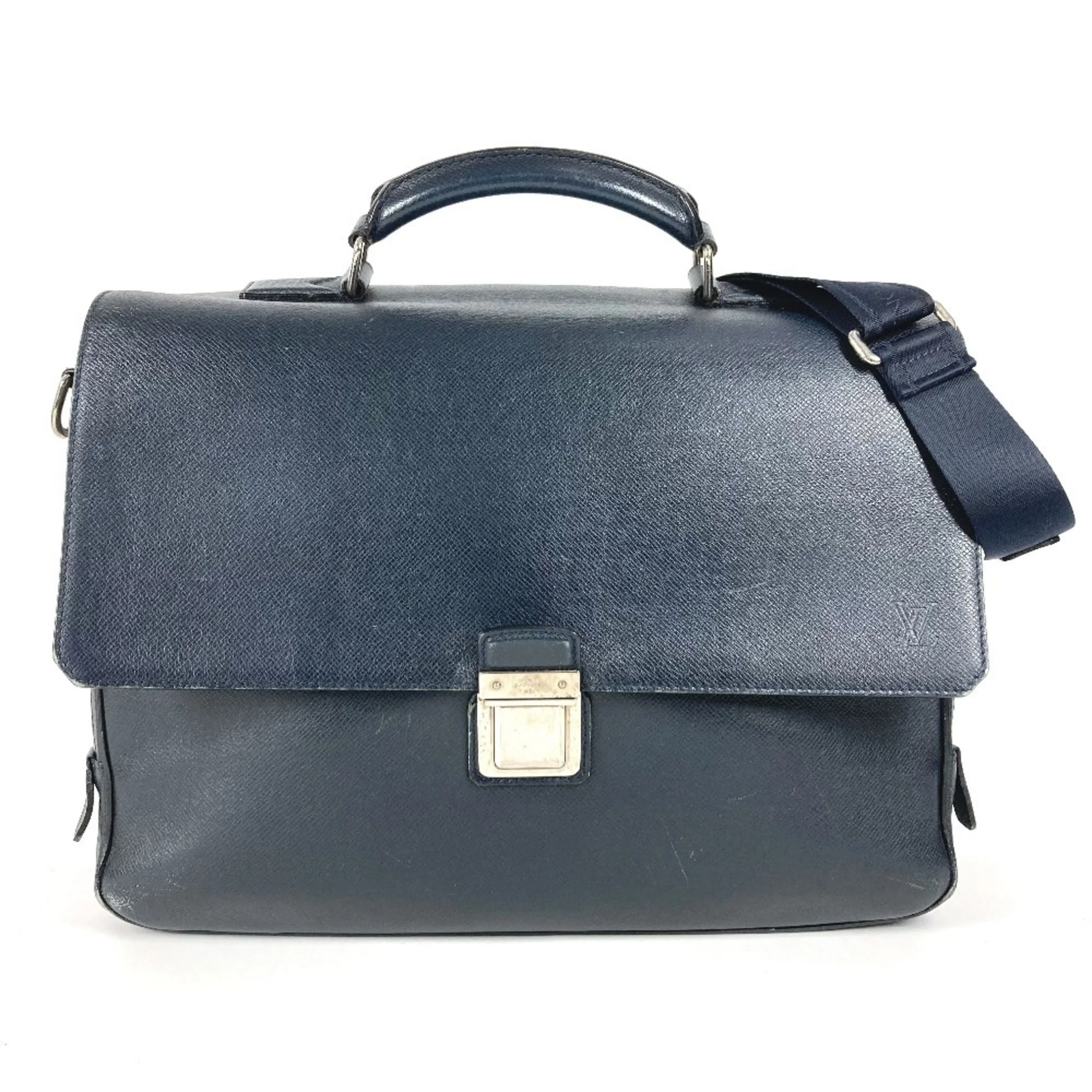 Vassili Handbag Taiga Leather PM