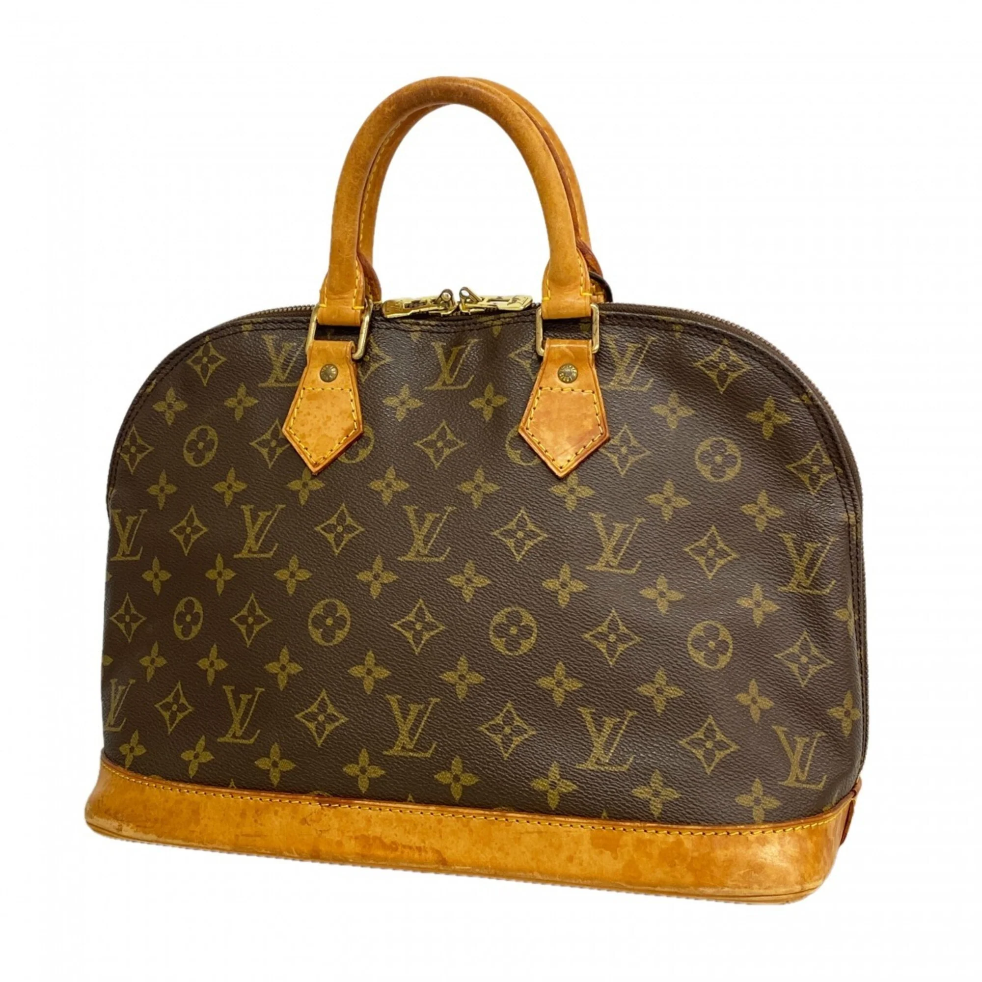 Vintage Alma Handbag Monogram Canvas PM