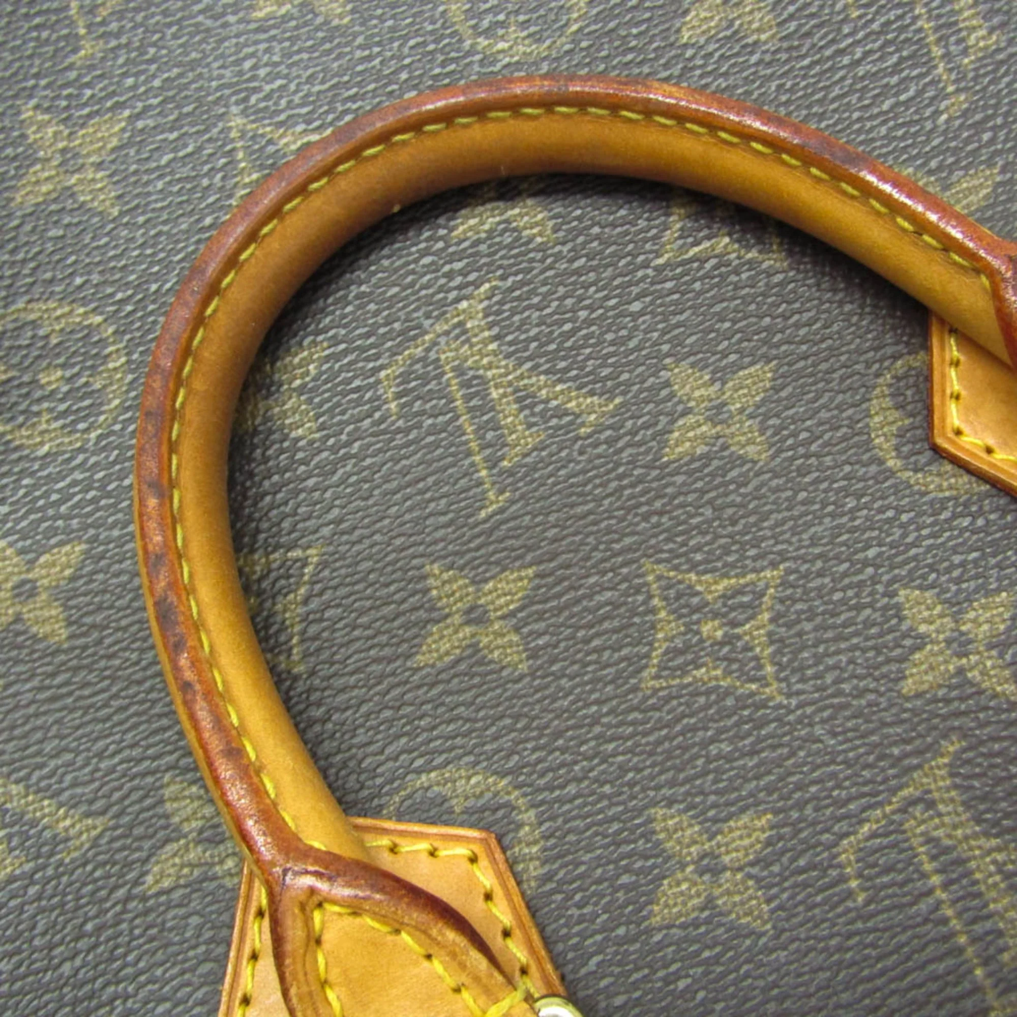 Vintage Alma Handbag Monogram Canvas PM - Image 9