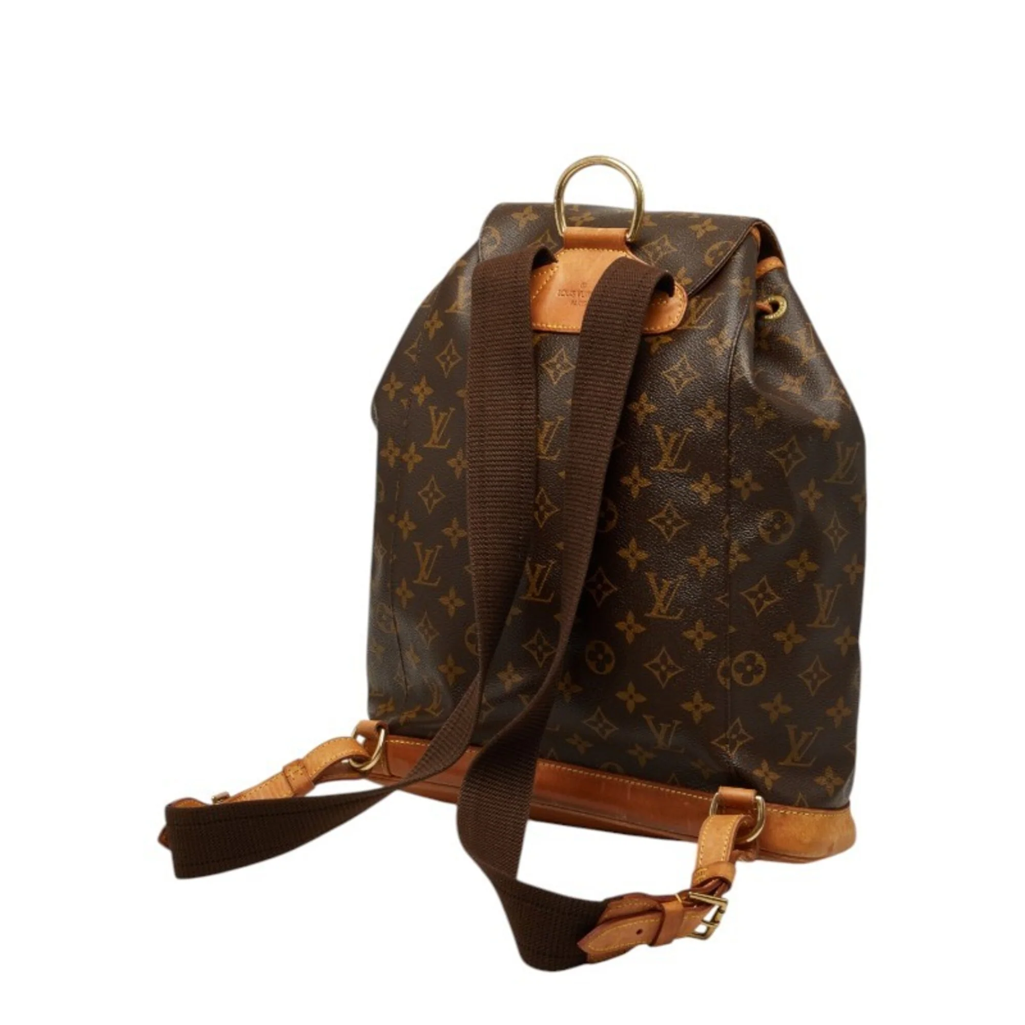 Vintage Montsouris Backpack Monogram Canvas GM - Image 2