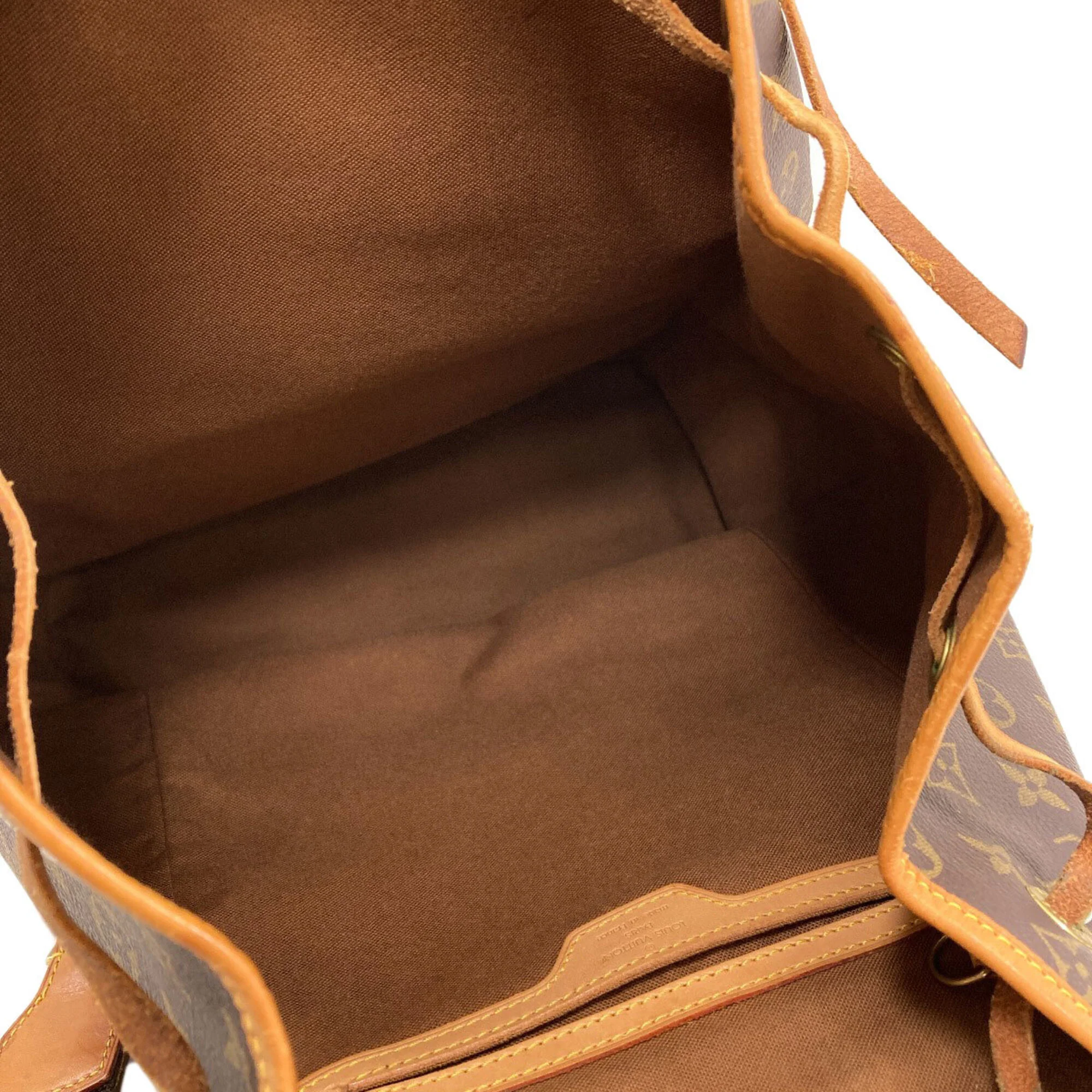 Vintage Montsouris Backpack Monogram Canvas GM - Image 5