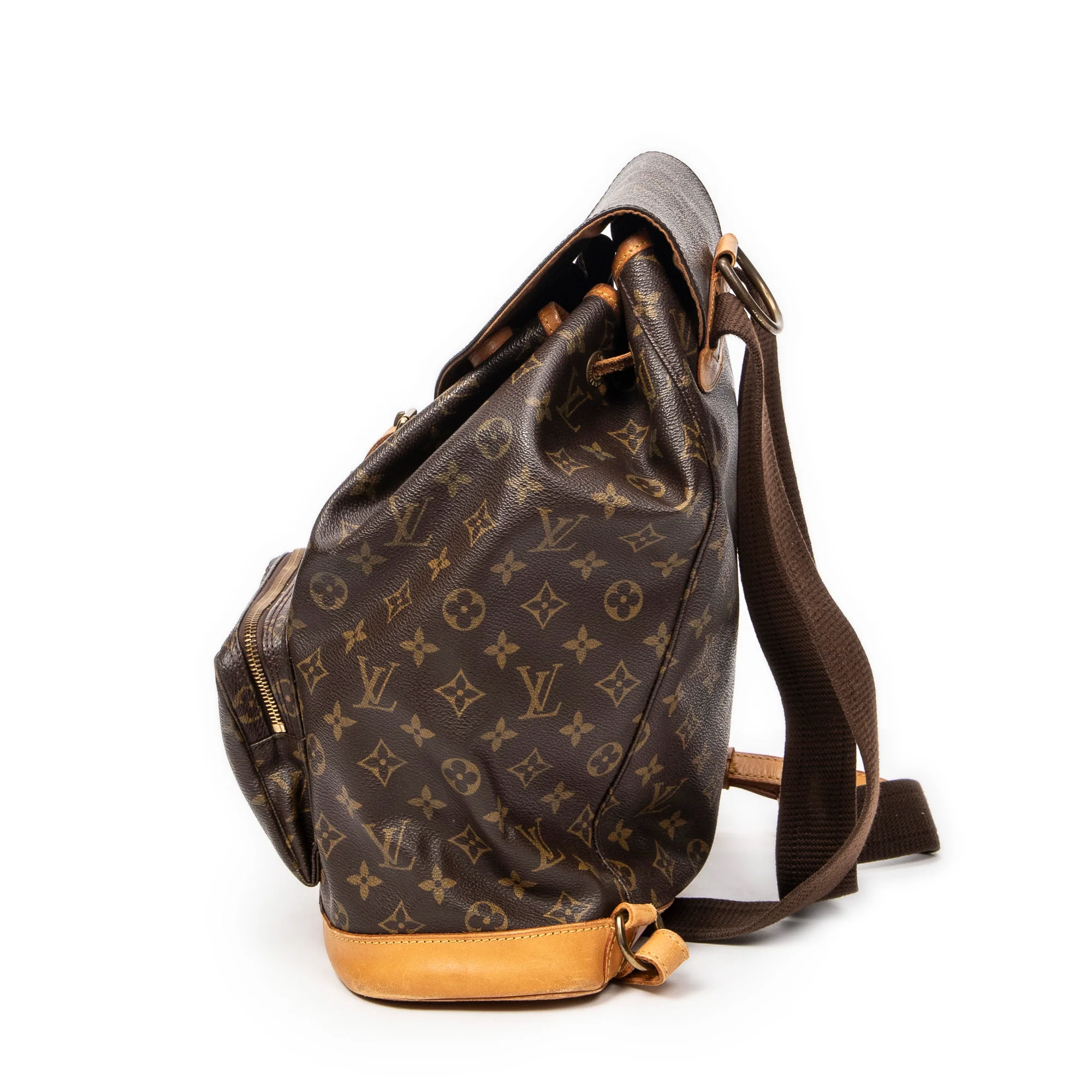 Vintage Montsouris Backpack Monogram Canvas GM - Image 3