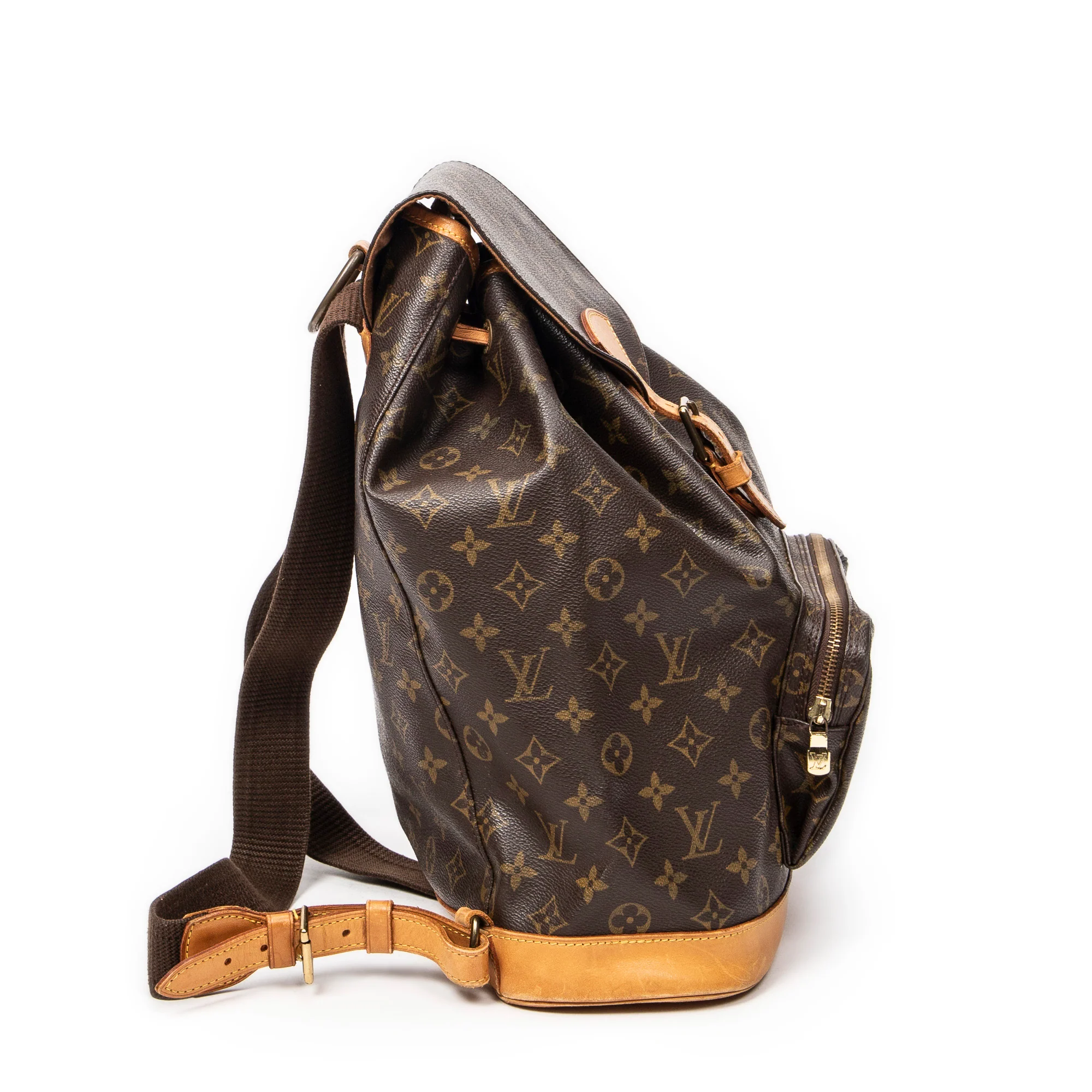Vintage Montsouris Backpack Monogram Canvas GM - Image 4
