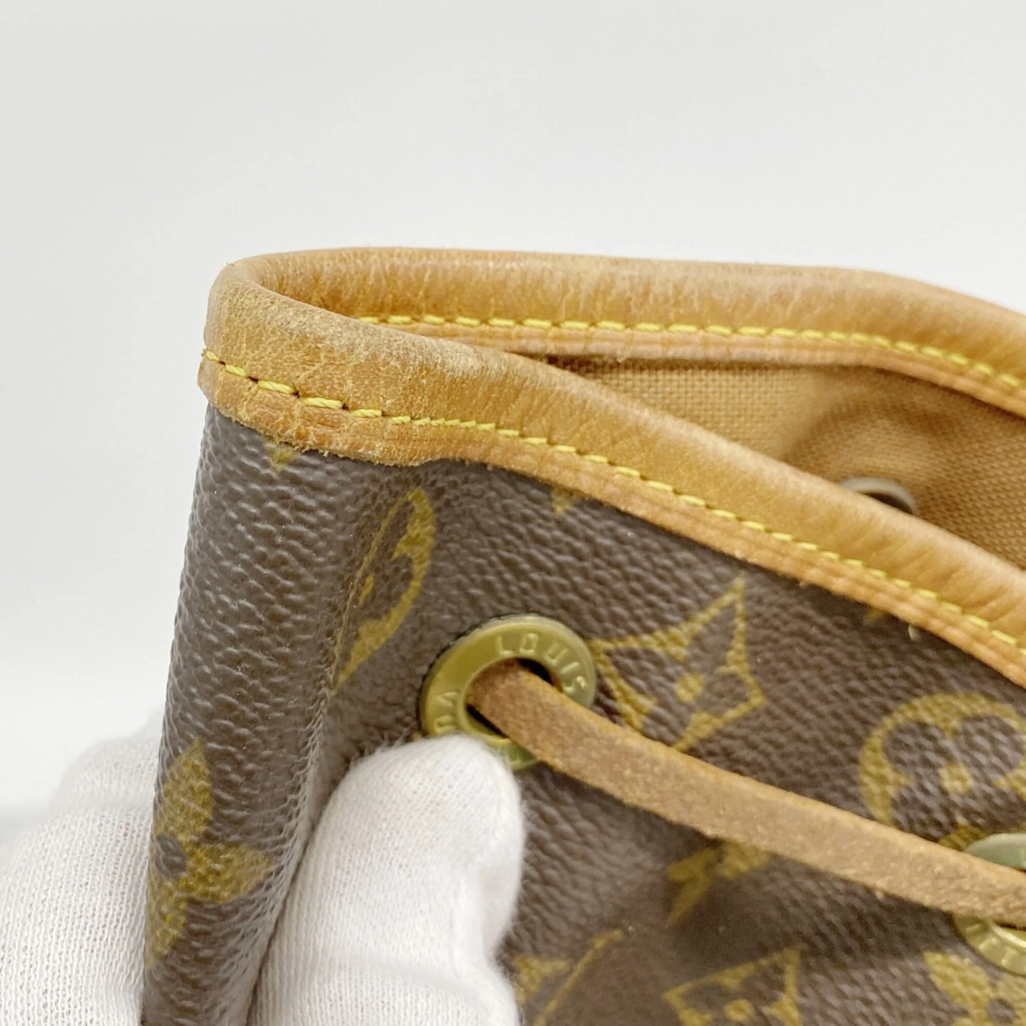 Vintage Montsouris Backpack Monogram Canvas GM - Image 9