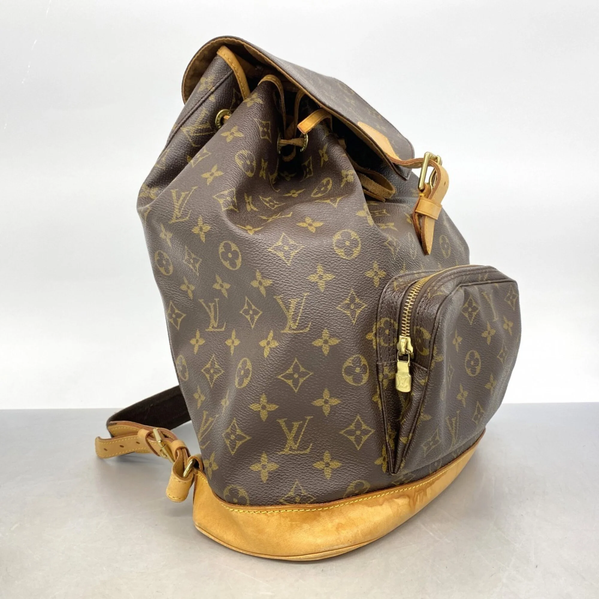 Vintage Montsouris Backpack Monogram Canvas GM - Image 2