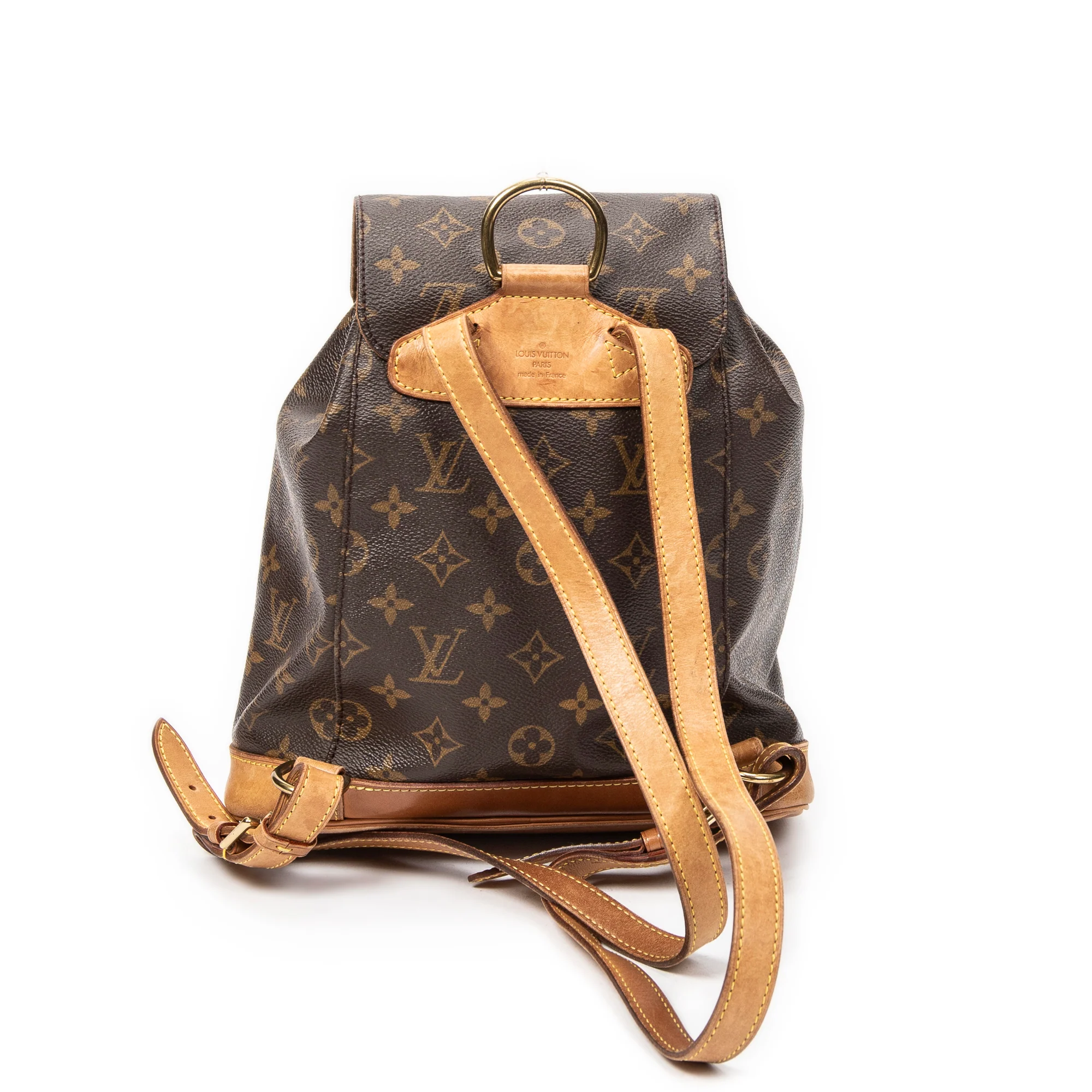Vintage Montsouris Backpack Monogram Canvas MM - Image 5