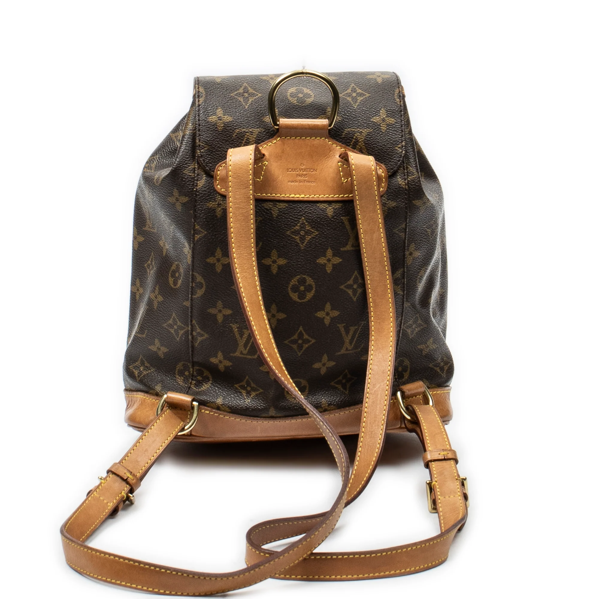 Vintage Montsouris Backpack Monogram Canvas MM - Image 5