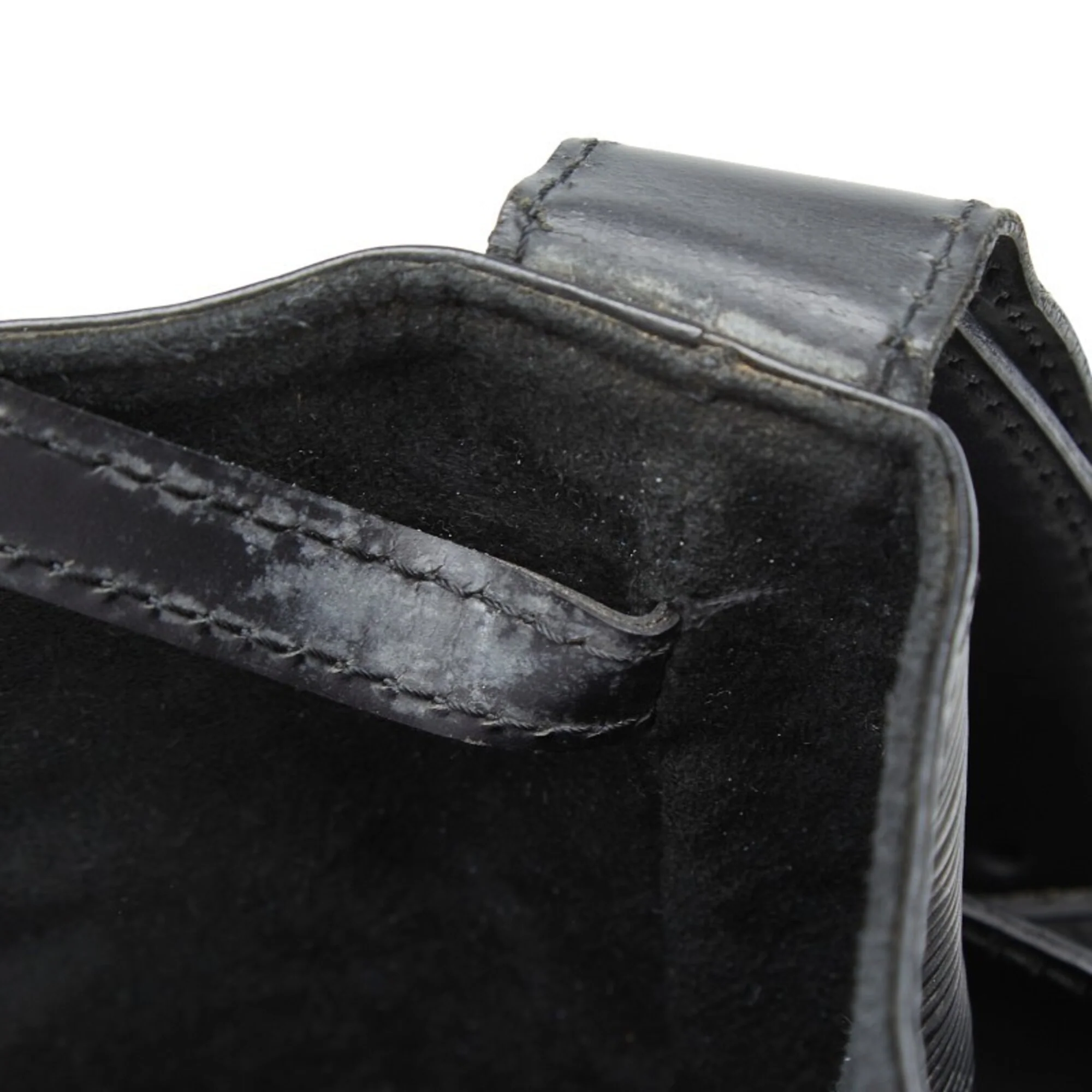 Vintage Sac d'Epaule Handbag Epi Leather PM - Image 9