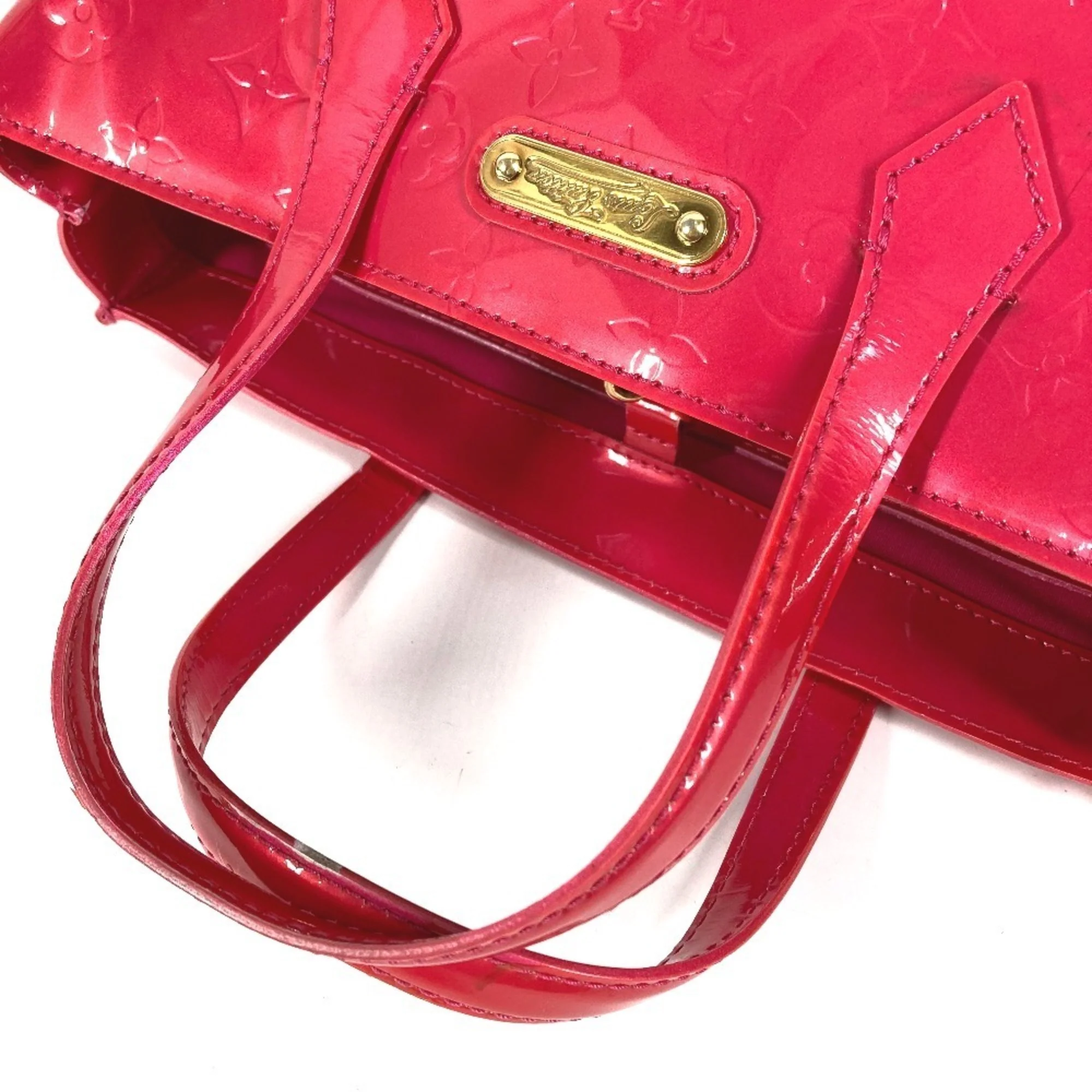 Wilshire Handbag Monogram Vernis PM - Image 8