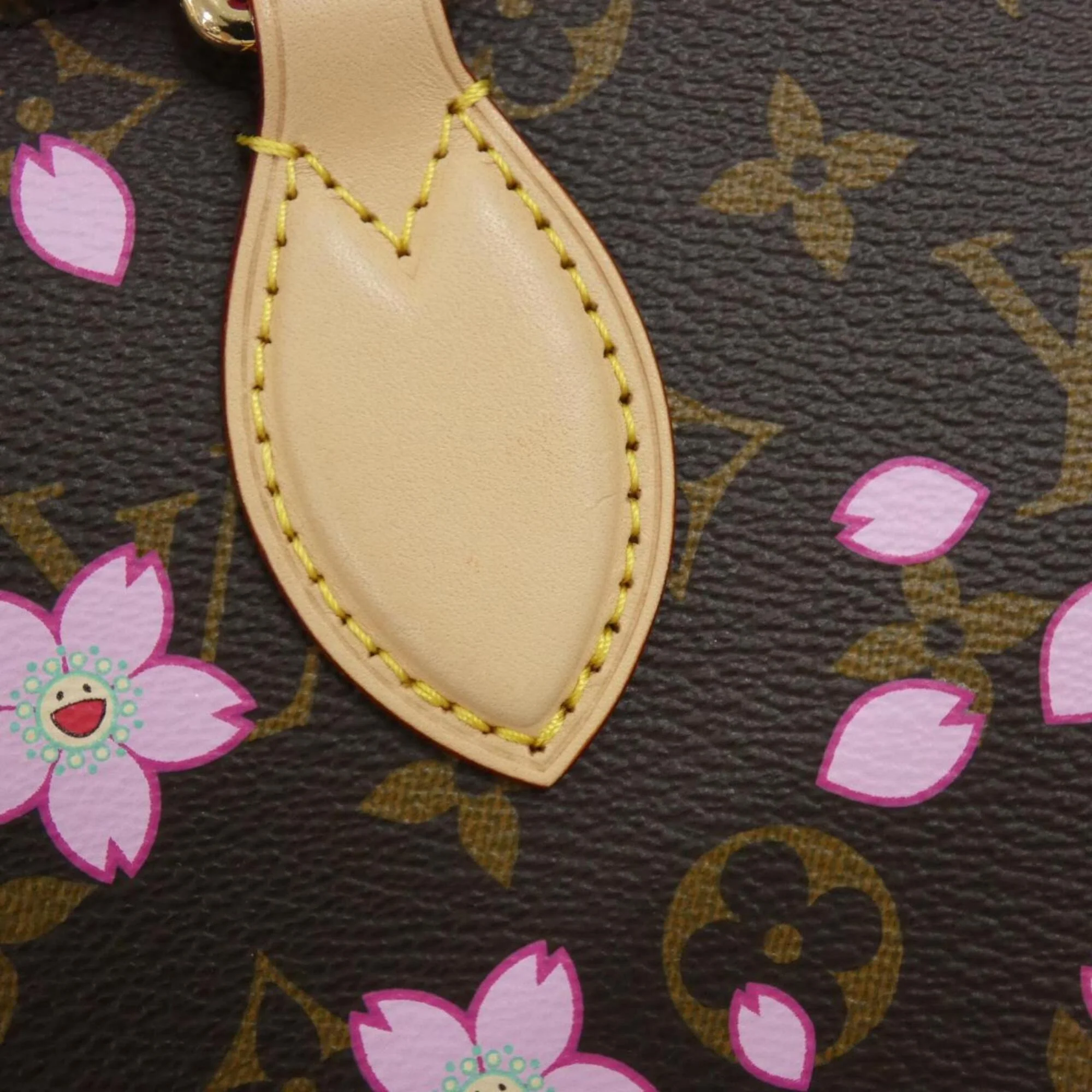 x Takashi Murakami OnTheGo Tote Limited Edition Cherry Blossom Monogram PM - Image 4