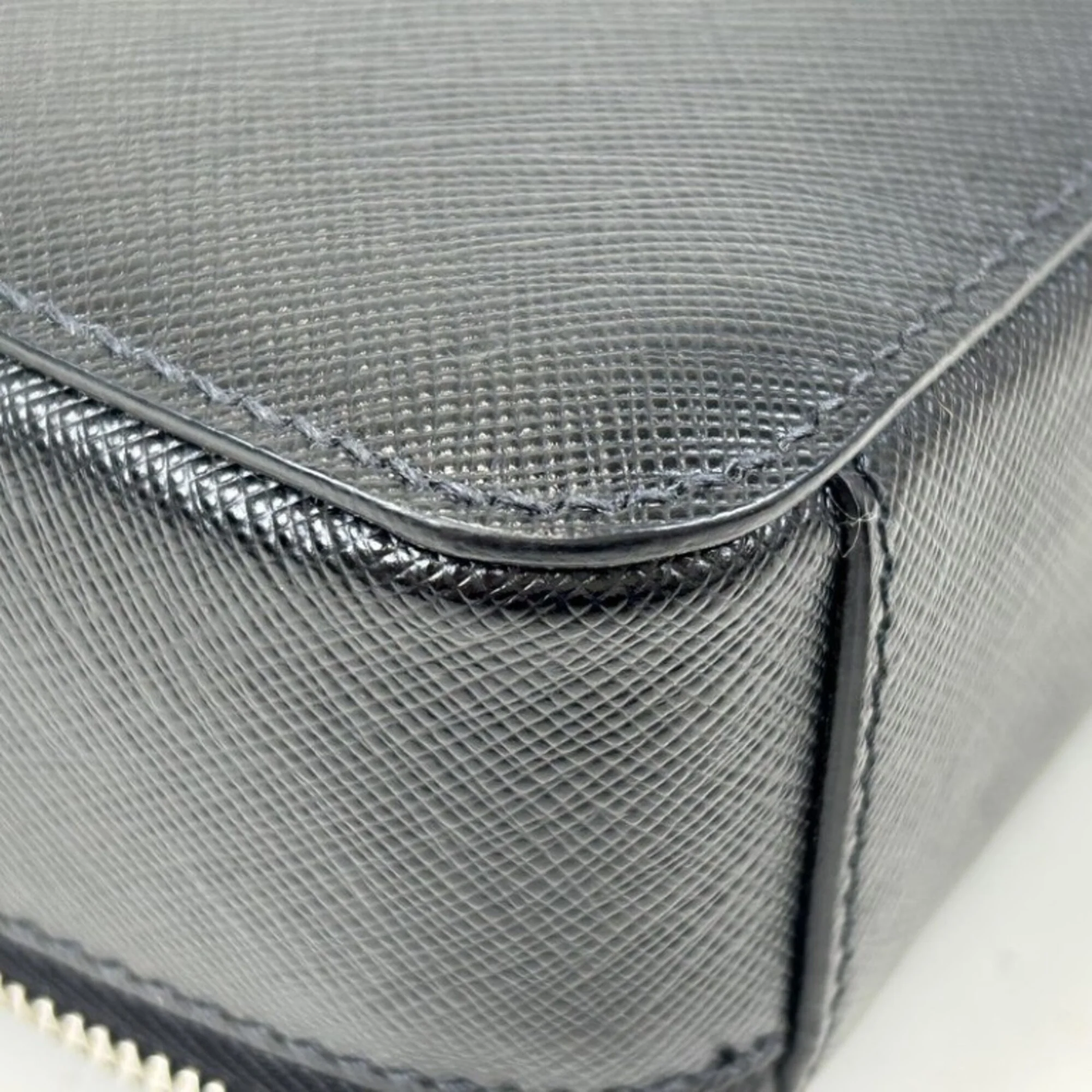 Brique Crossbody Bag Saffiano Leather Small - Image 5