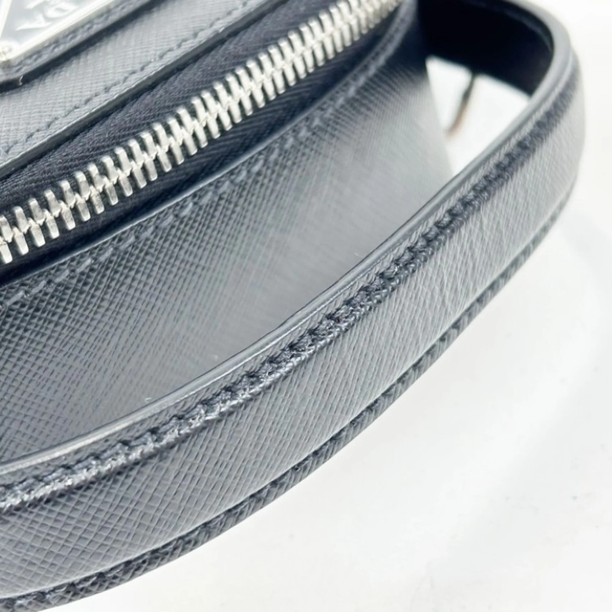 Brique Crossbody Bag Saffiano Leather Small - Image 7