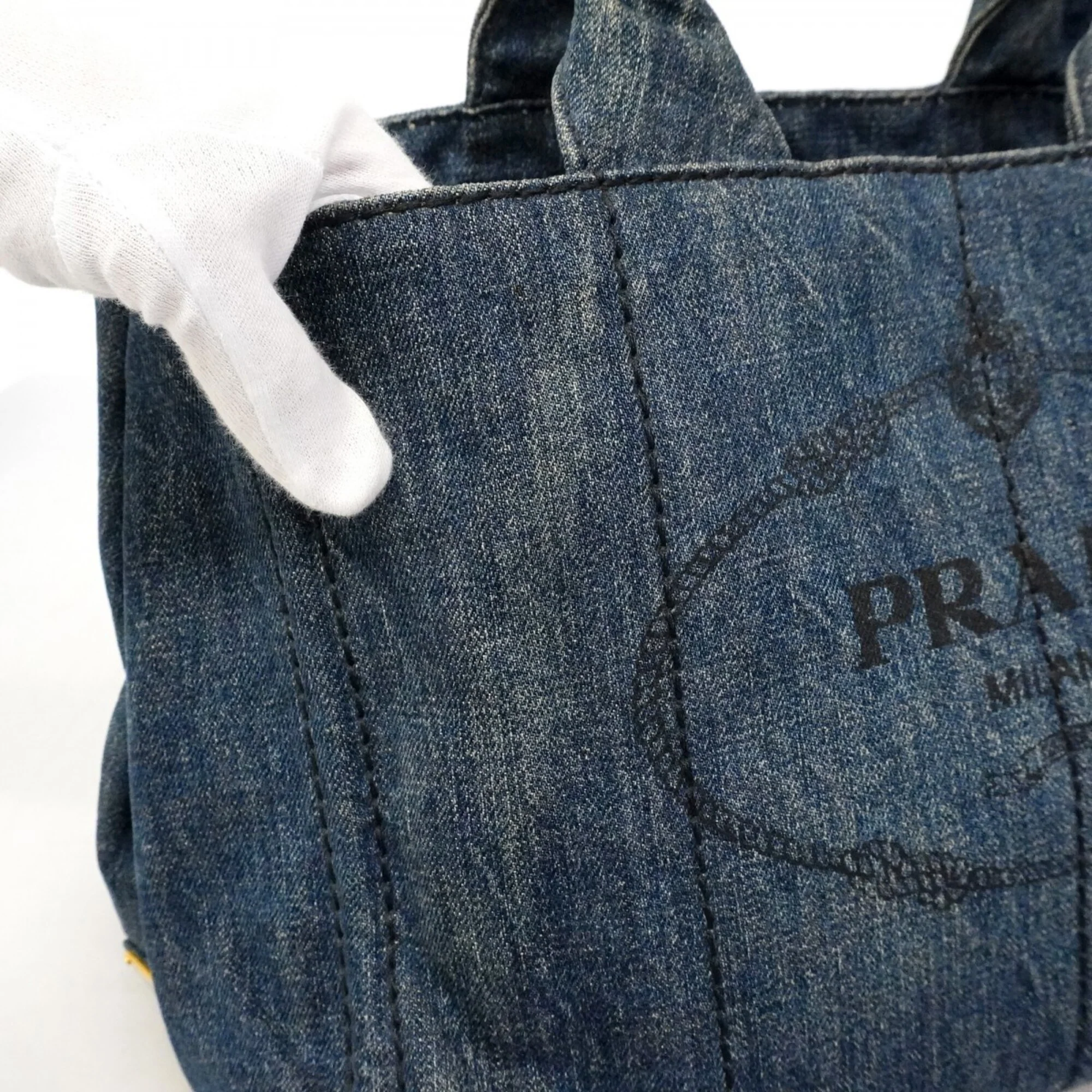 Canapa Convertible Tote Denim Medium - Image 9