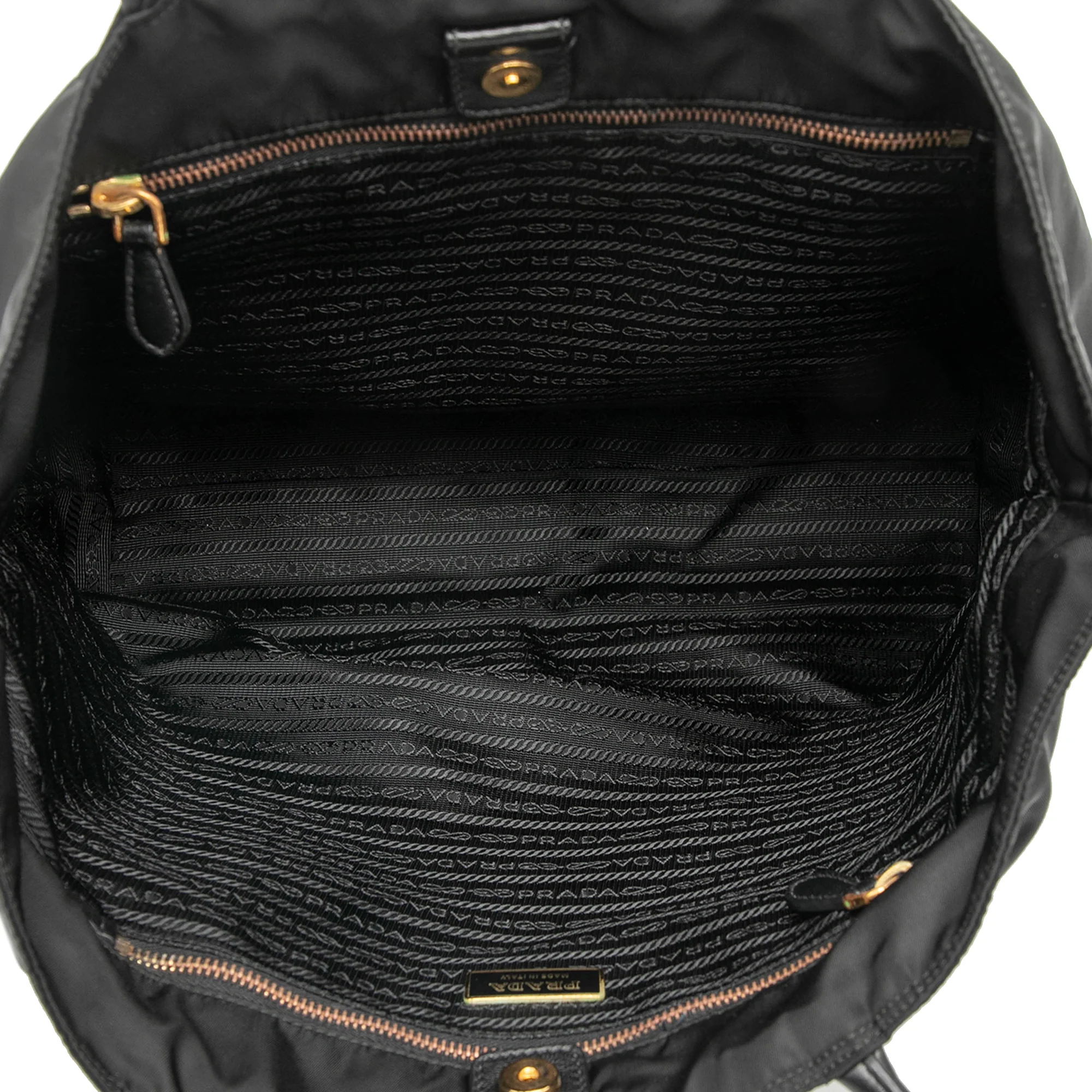 Convertible Front Pocket Tote Tessuto Medium - Image 4