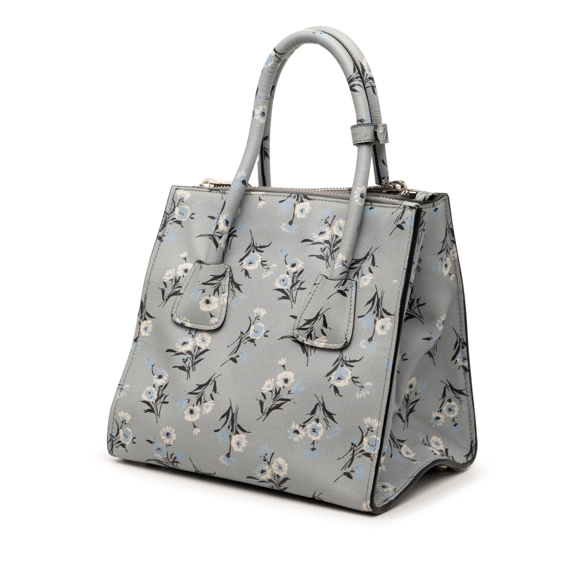 Convertible Open Tote Saffiano Leather Small - Image 2