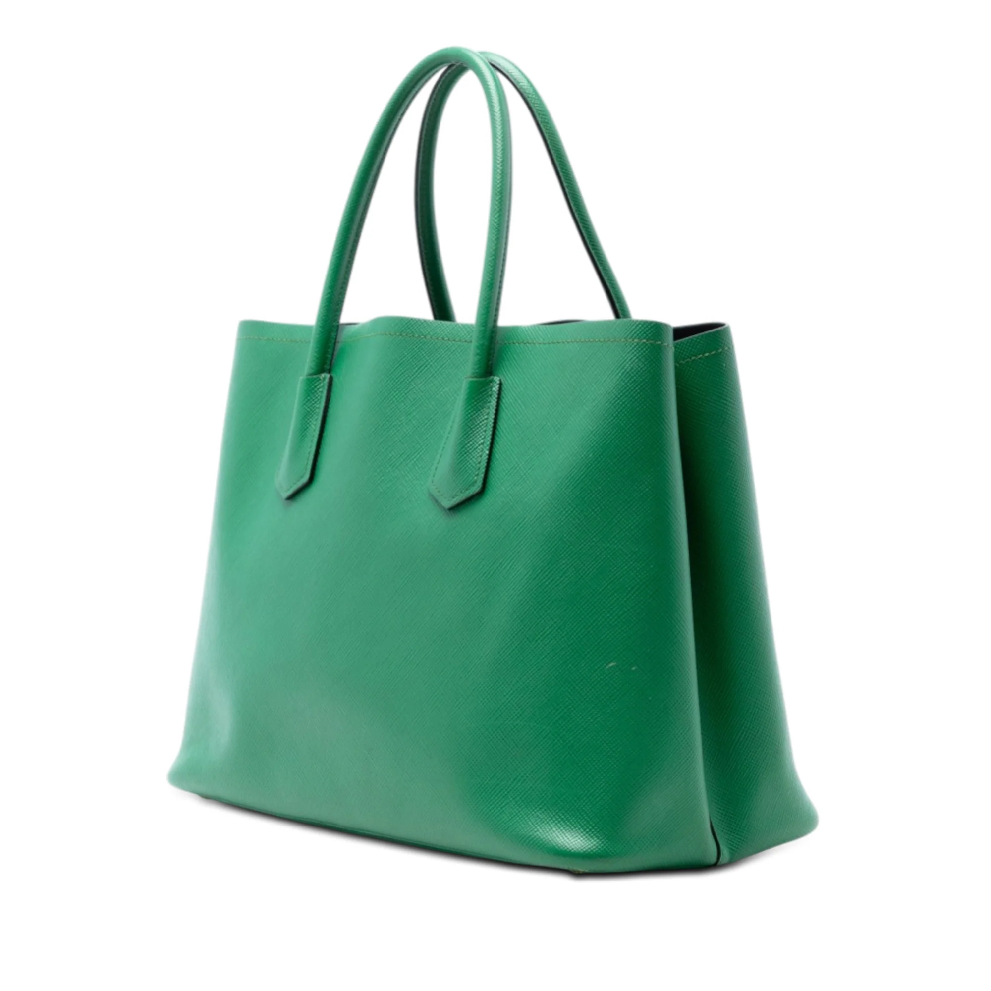 Cuir Double Tote Saffiano Leather Medium - Image 2