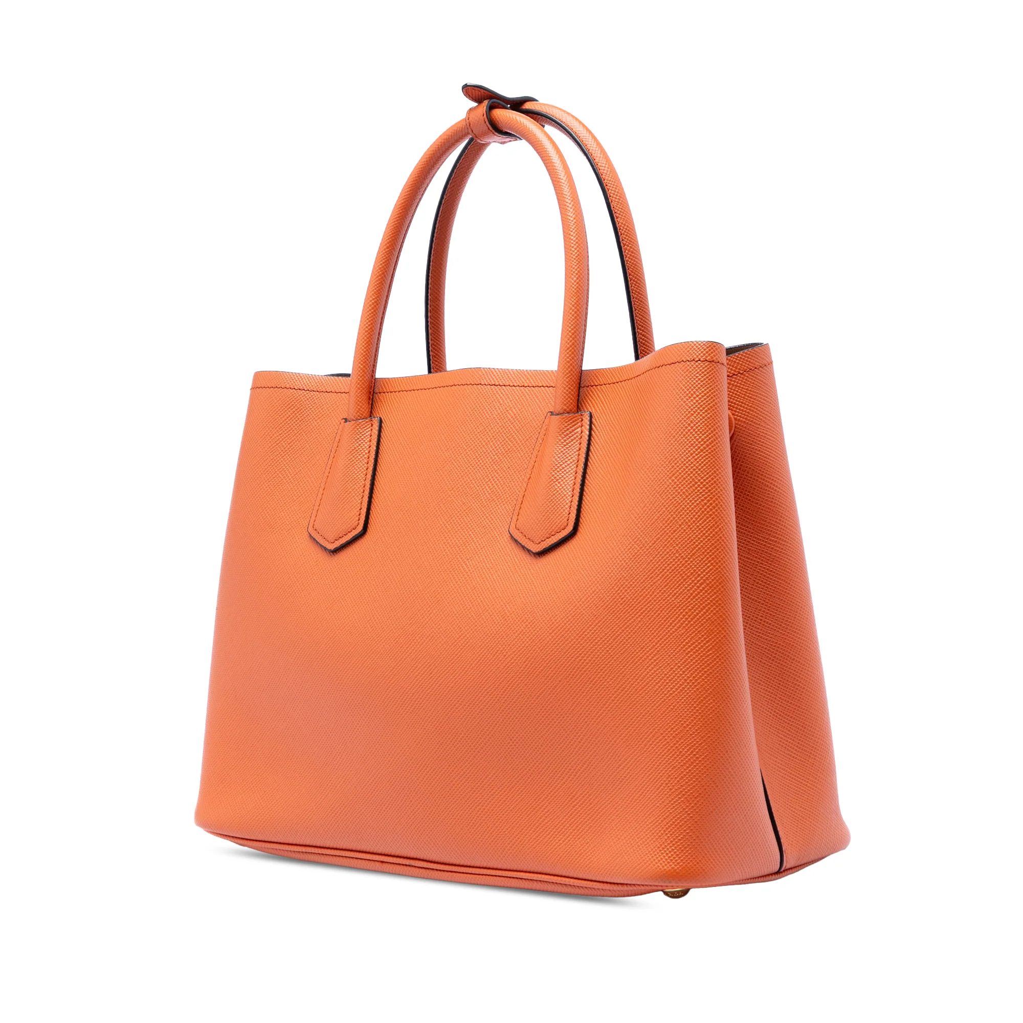 Cuir Double Tote Saffiano Leather Medium - Image 2