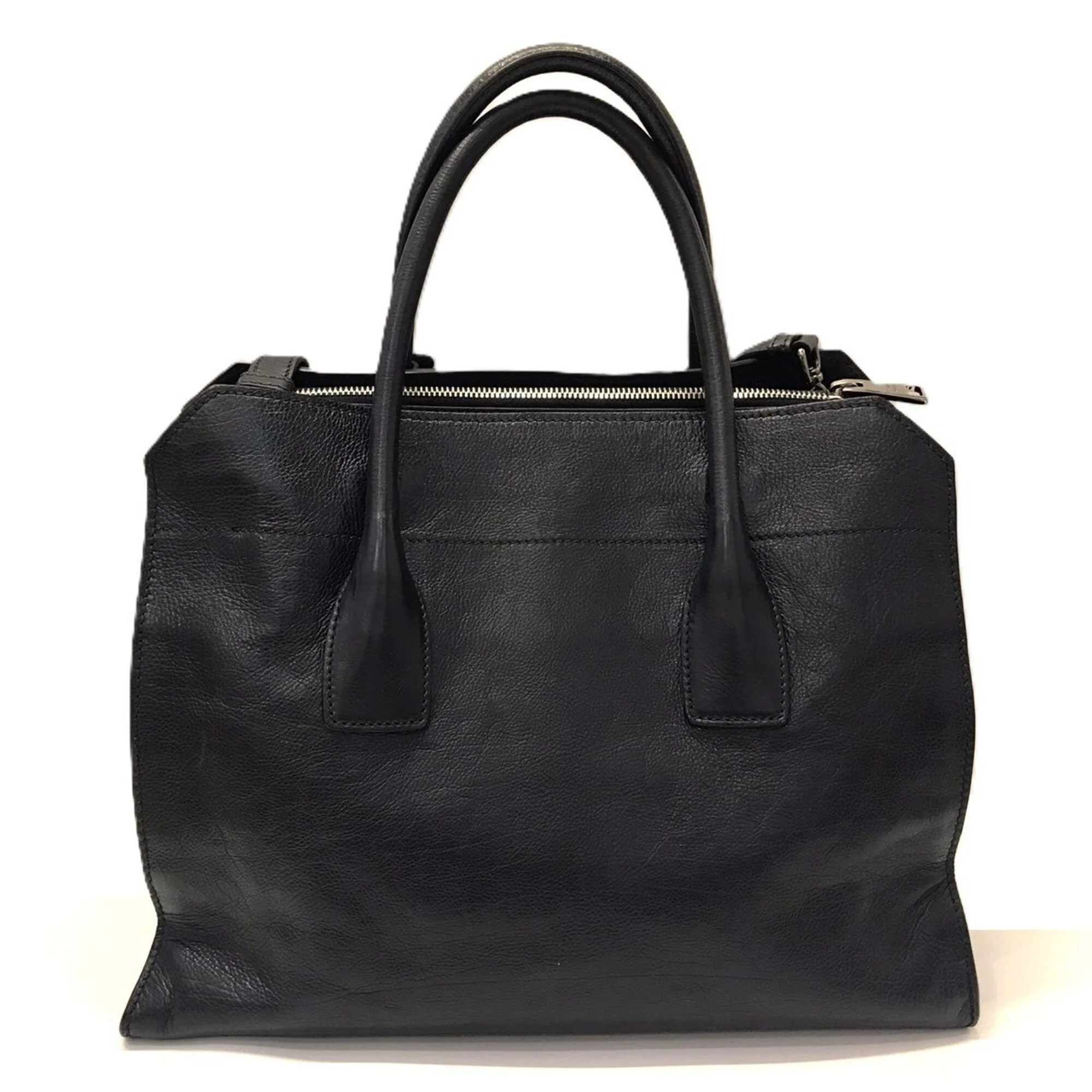 Cuir Double Tote Saffiano Leather Medium - Image 2