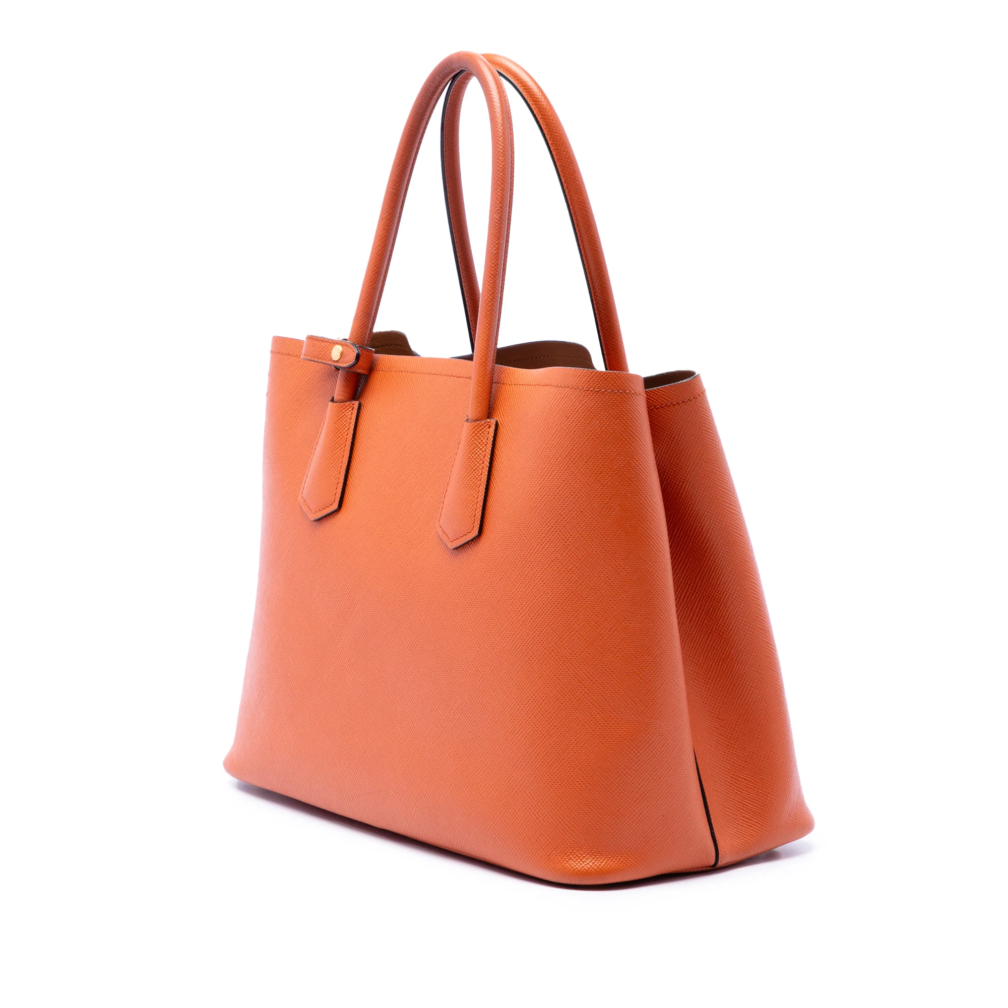 Cuir Double Tote Saffiano Leather Medium - Image 2