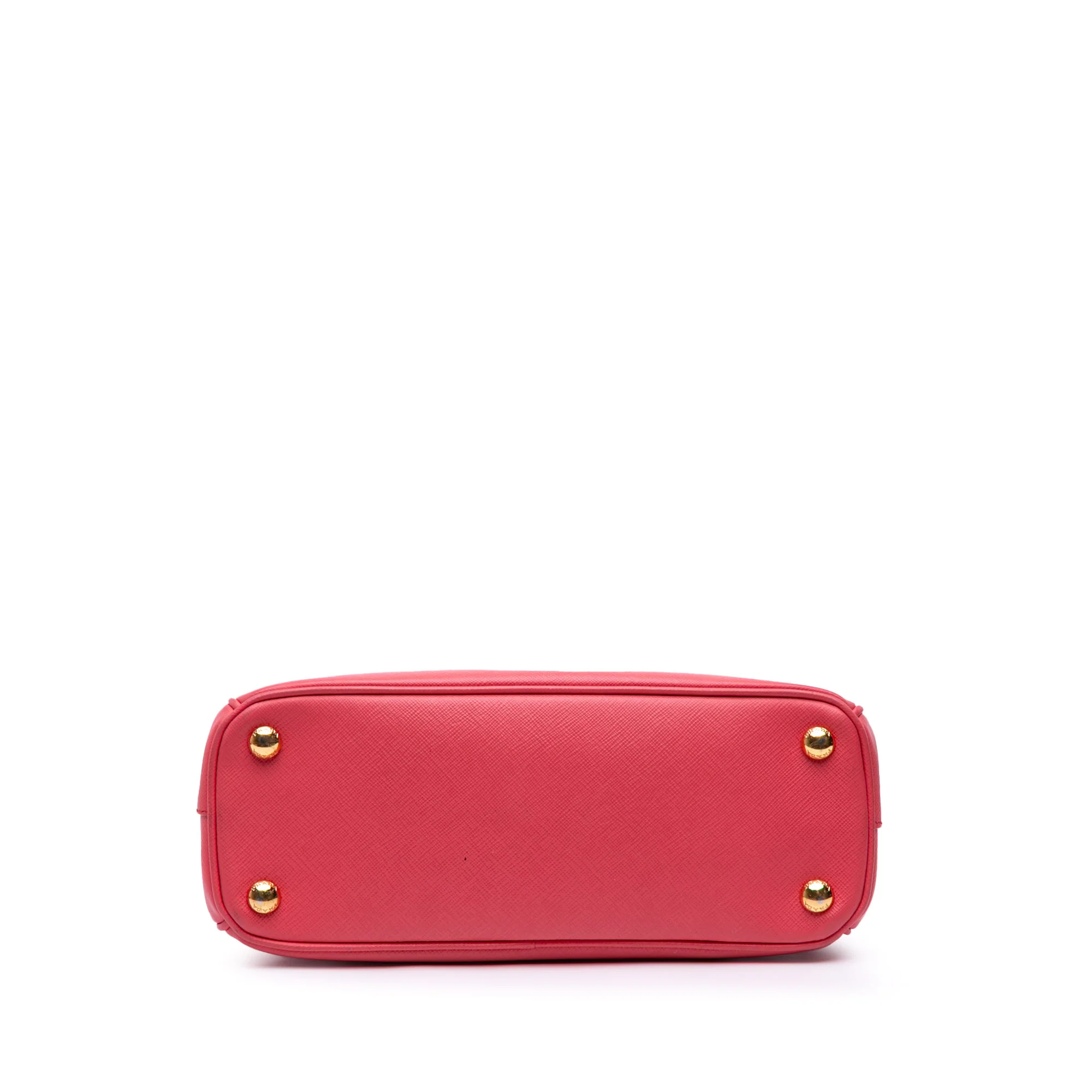 Double Zip Lux Tote Saffiano Leather Small - Image 3