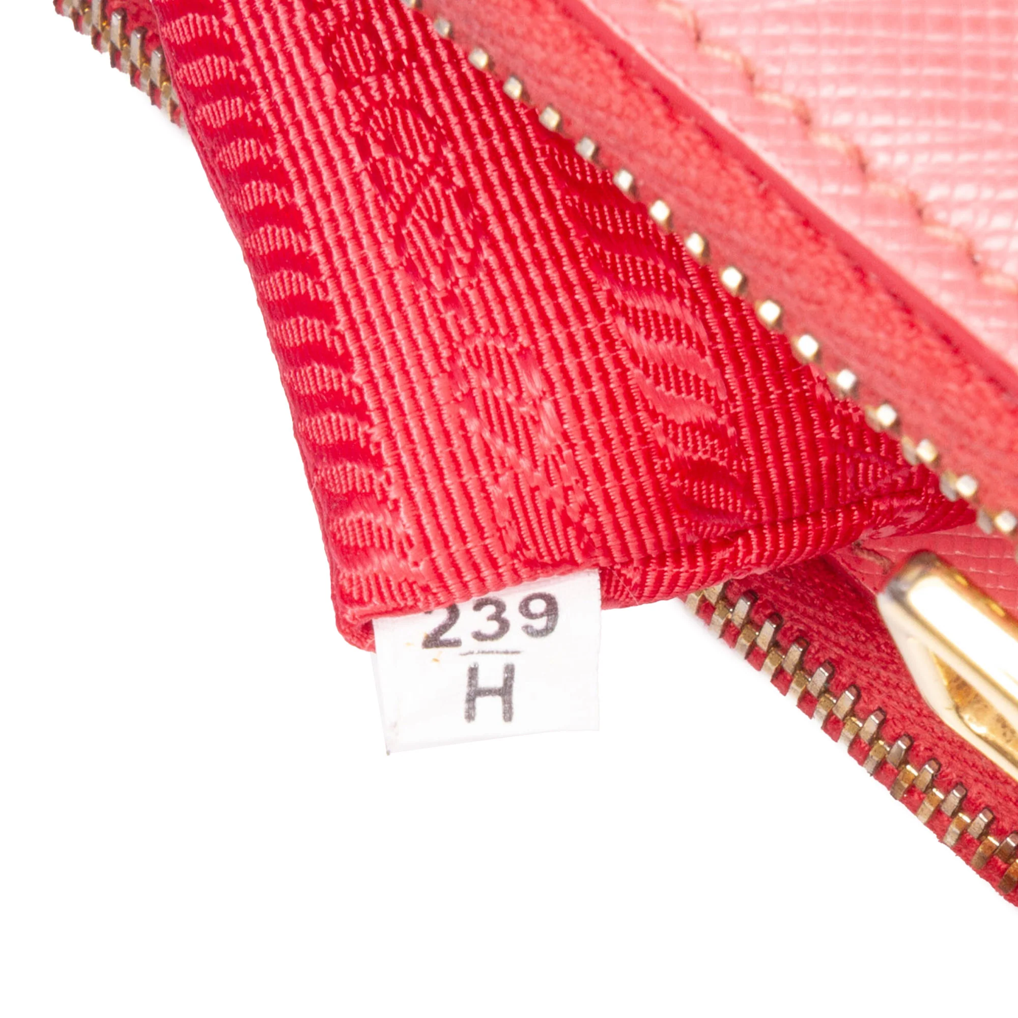 Double Zip Lux Tote Saffiano Leather Small - Image 7