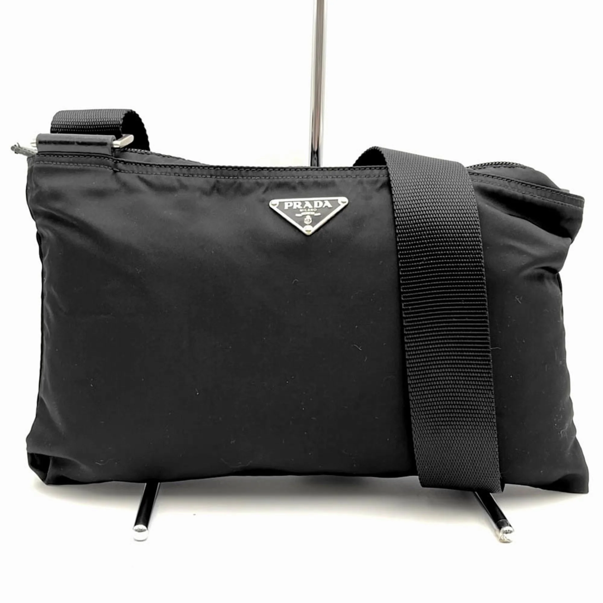 Front Pocket Messenger Bag Tessuto