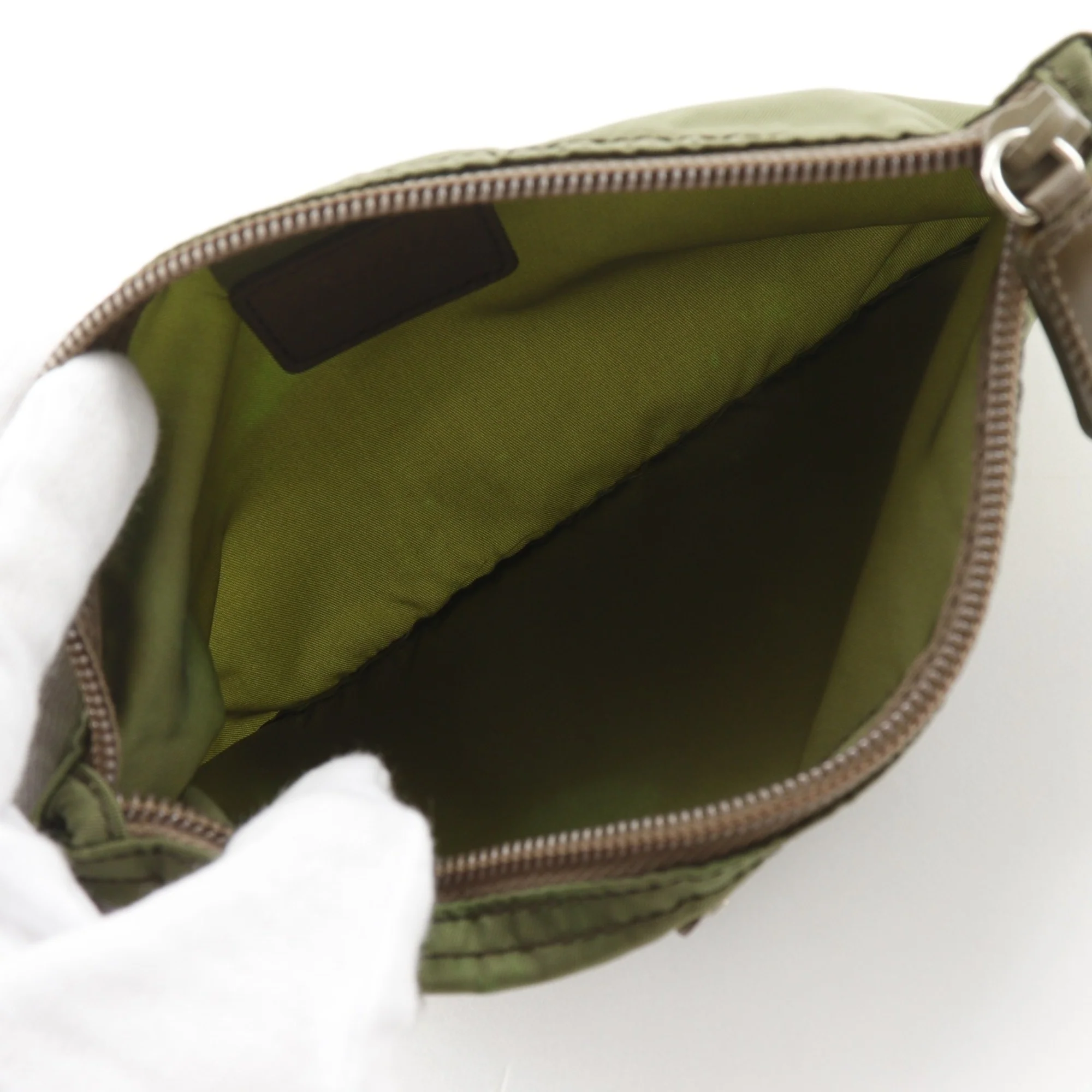 Front Pocket Messenger Bag Tessuto - Image 6