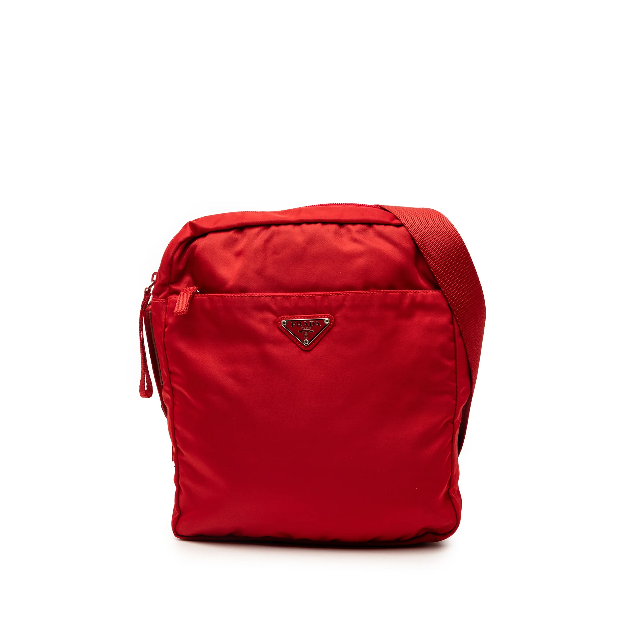 Front Pocket Messenger Bag Tessuto