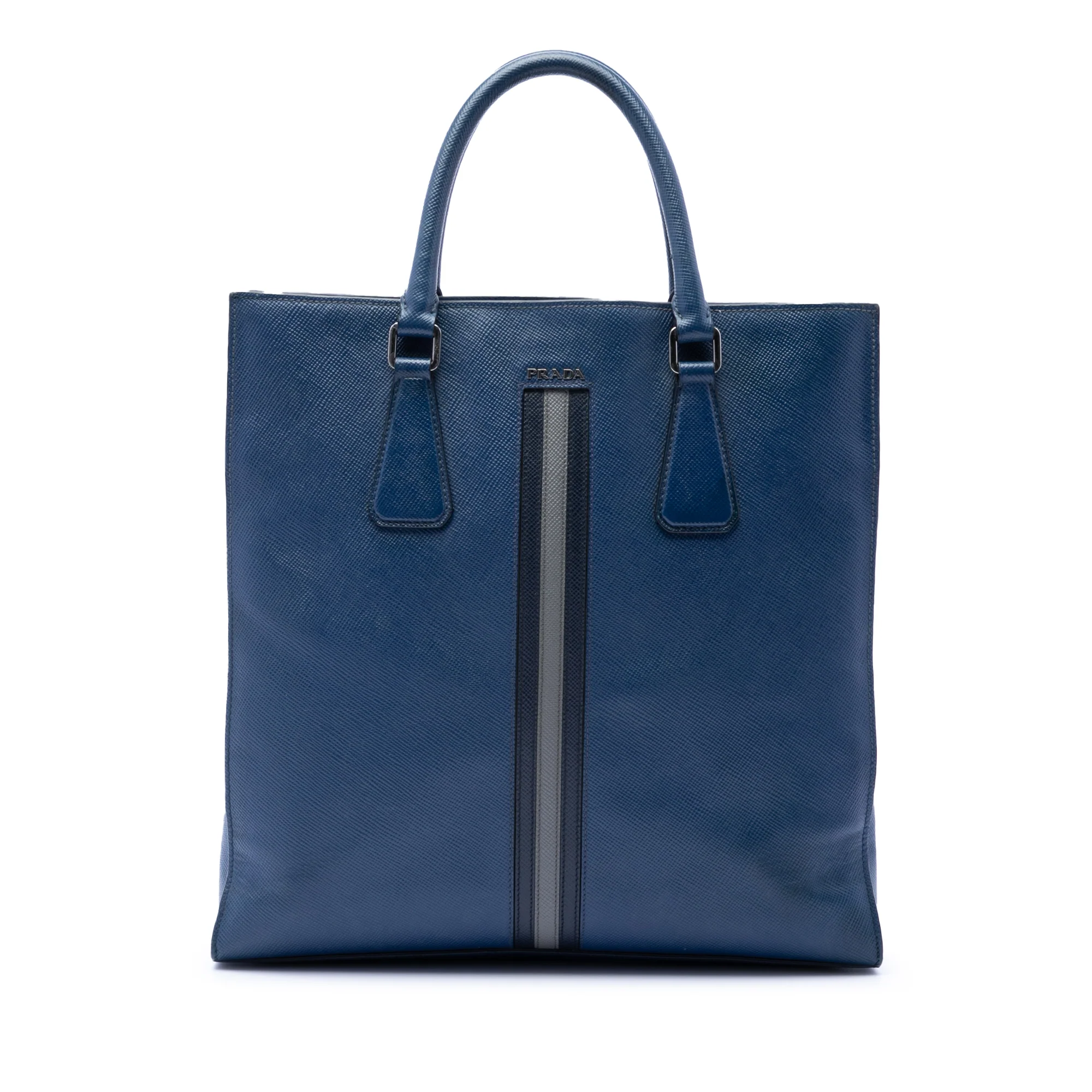 Open Tote Saffiano Leather North South