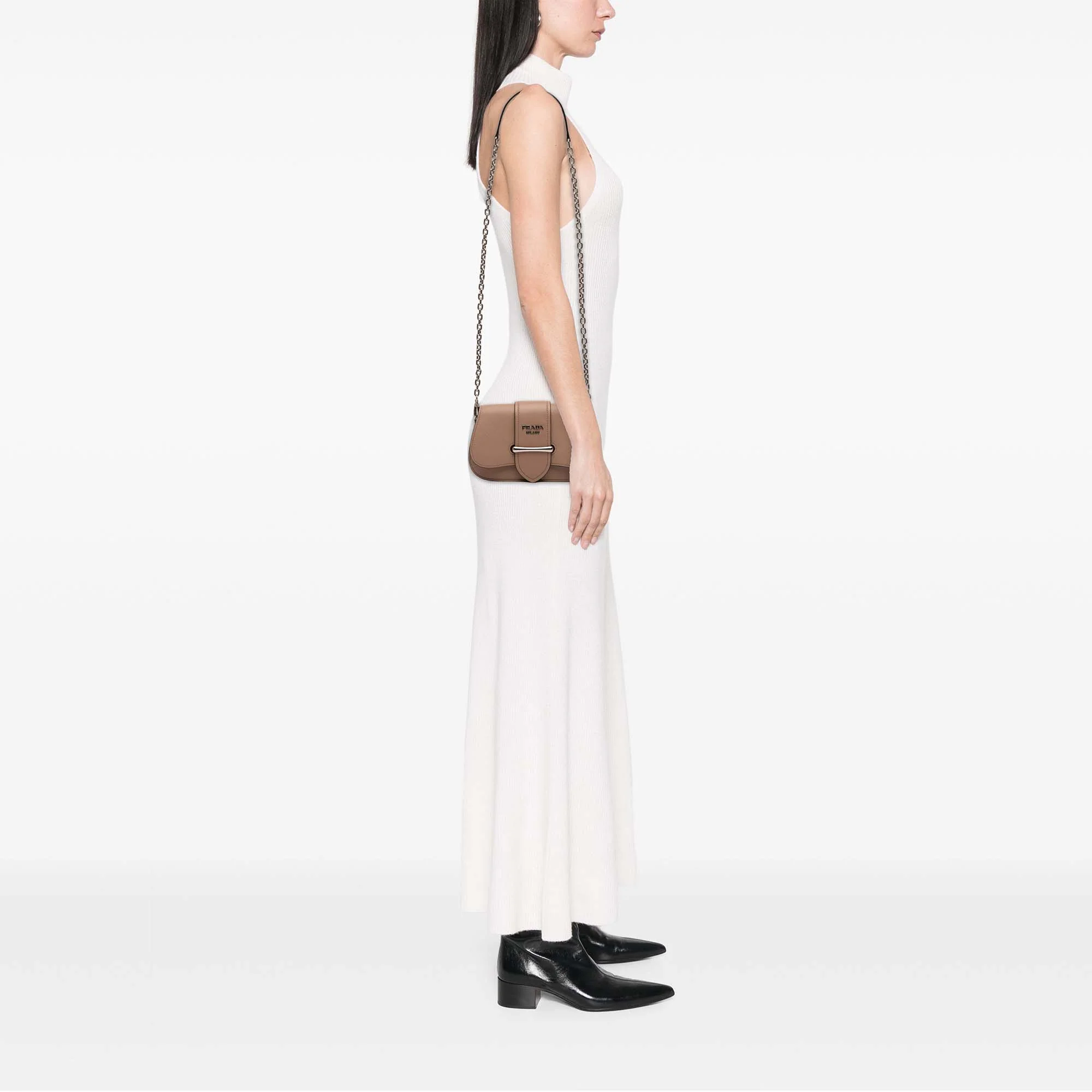 Sidonie Chain Shoulder Bag City Calf Medium - Image 9