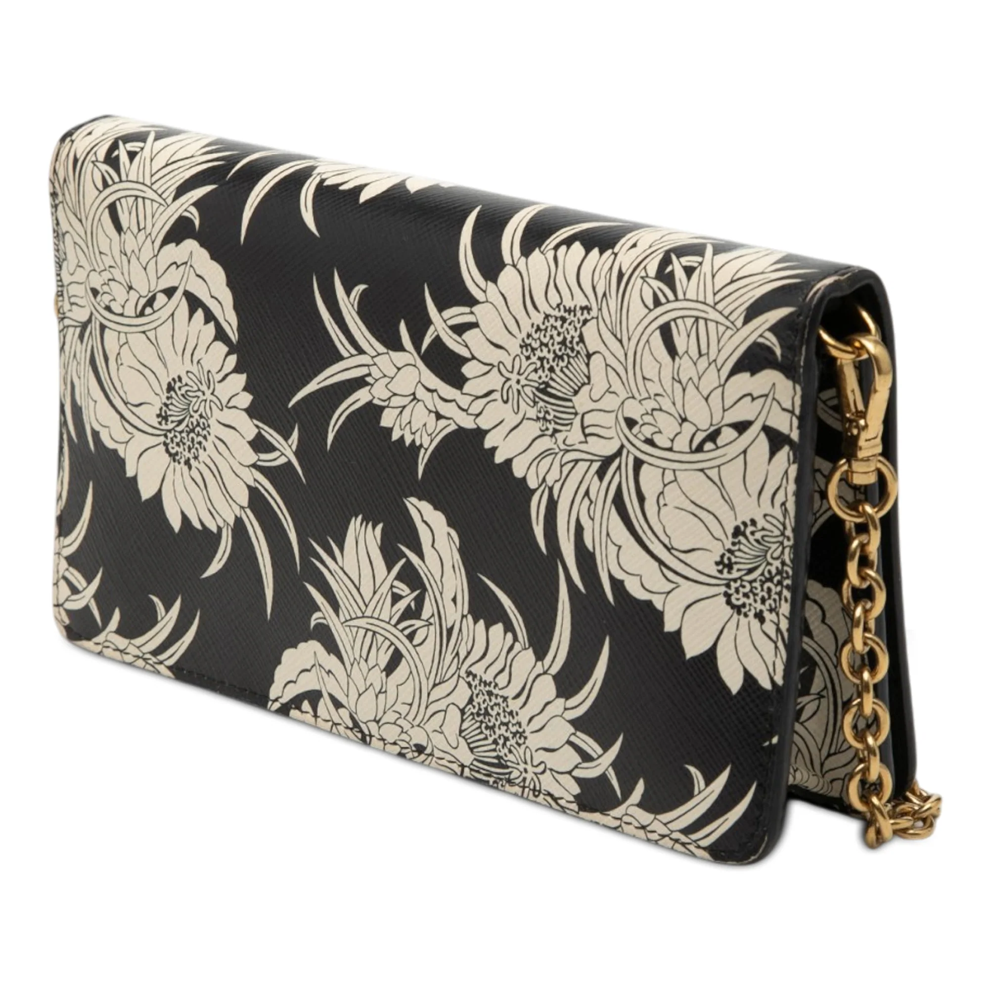 Wallet on Chain Printed Leather - Image 2