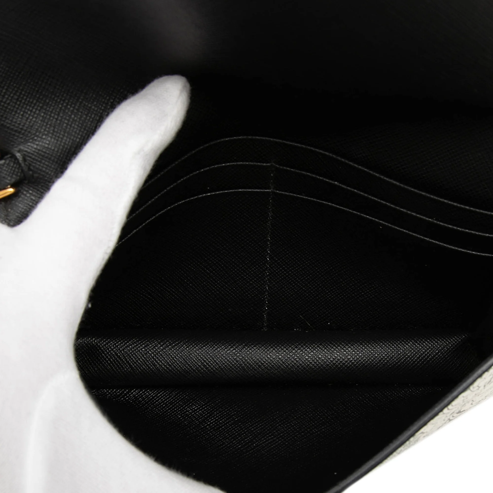 Wallet on Chain Printed Leather - Image 4