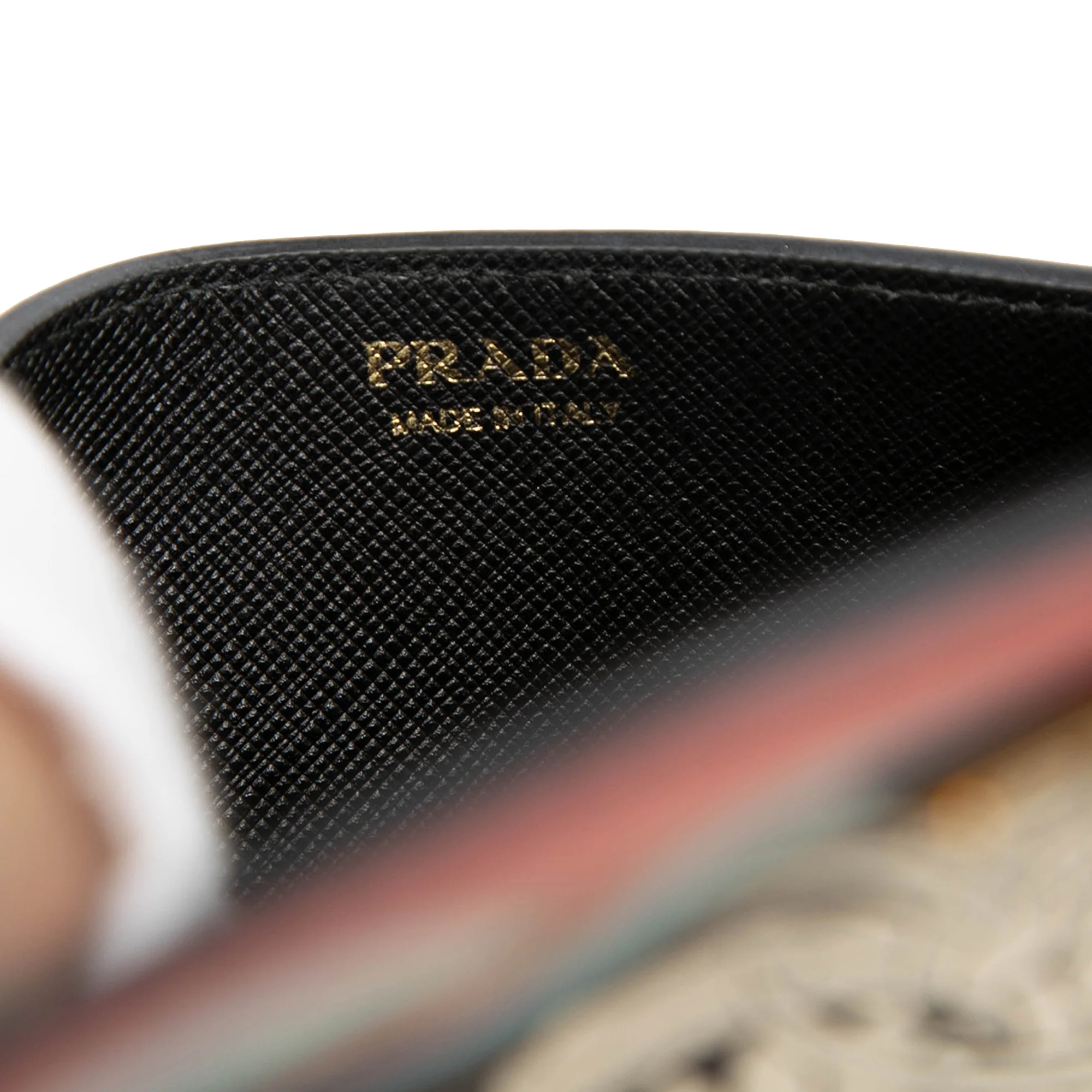 Wallet on Chain Printed Leather - Image 5