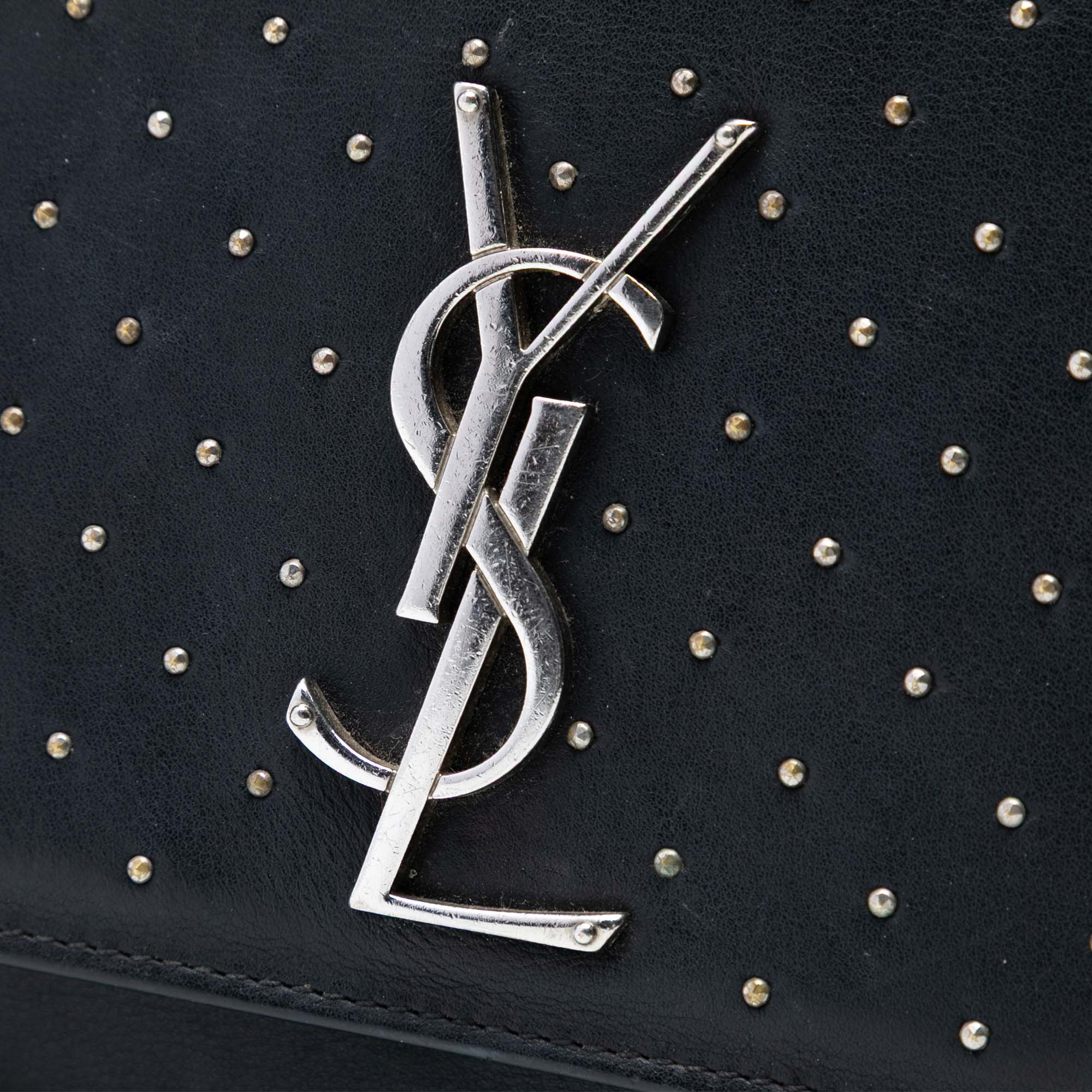 Classic Monogram Crossbody Bag Studded Leather Medium - Image 6