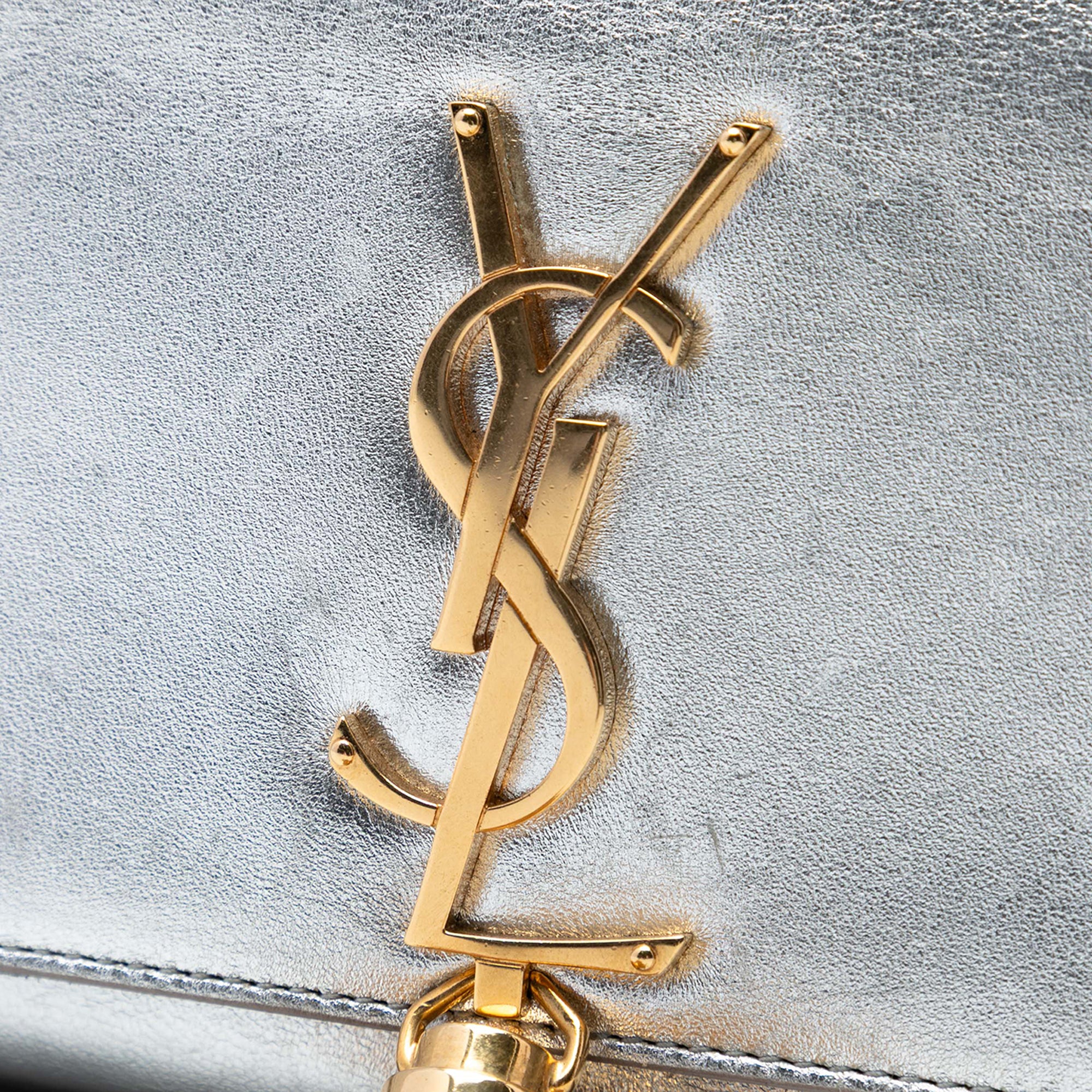 Classic Monogram Tassel Crossbody Bag Leather Small - Image 5