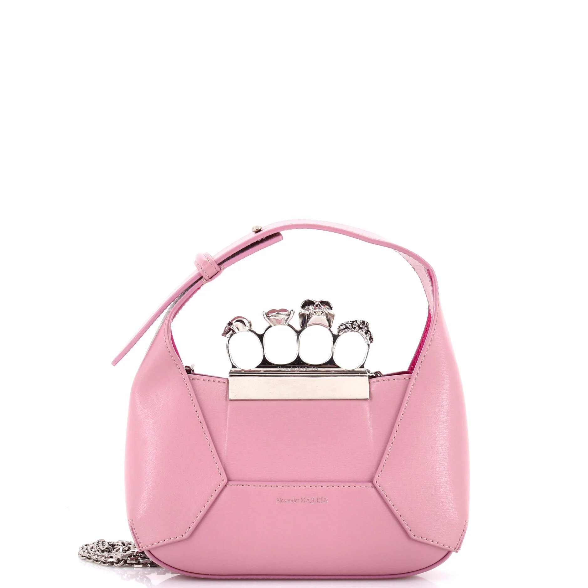 Jewelled Hobo Leather Mini