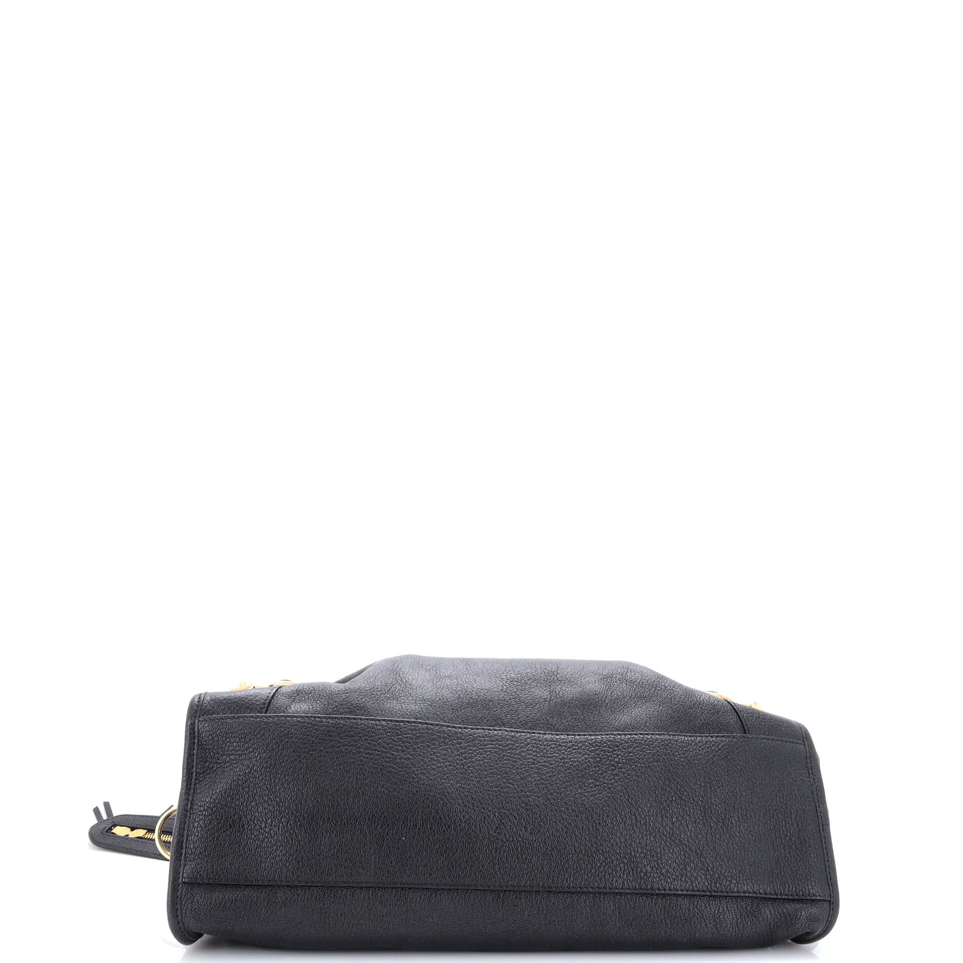 City Classic Metallic Edge Bag Leather Medium - Image 5