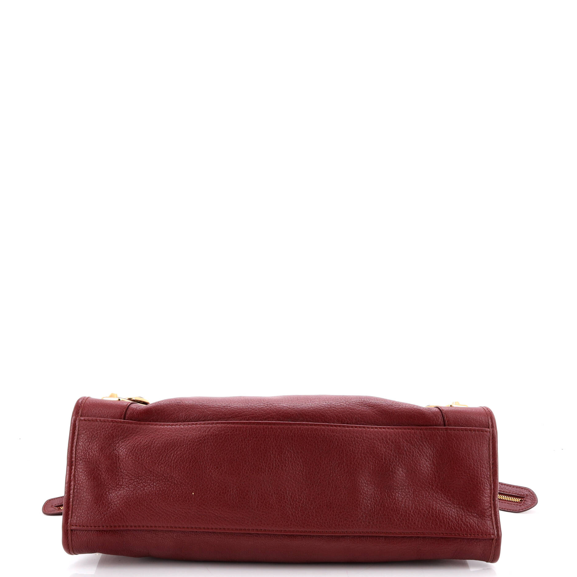 City Classic Metallic Edge Bag Leather Medium - Image 5