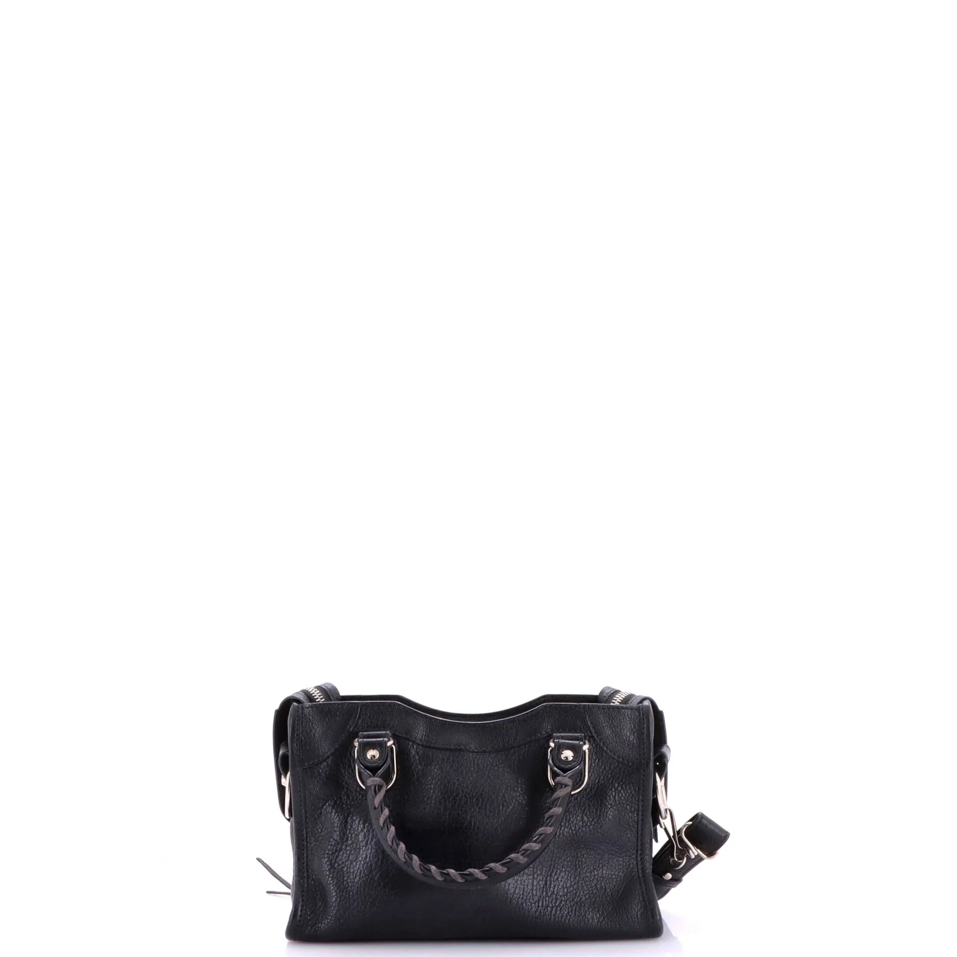 City Classic Metallic Edge Bag Leather Mini - Image 3