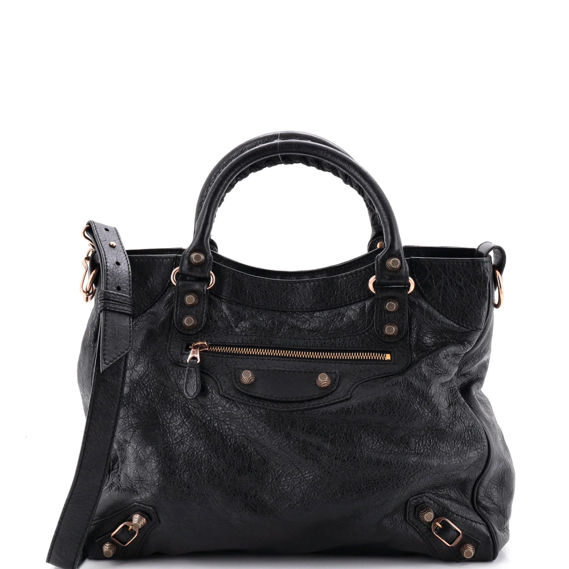 City Classic Studs Bag Leather Medium