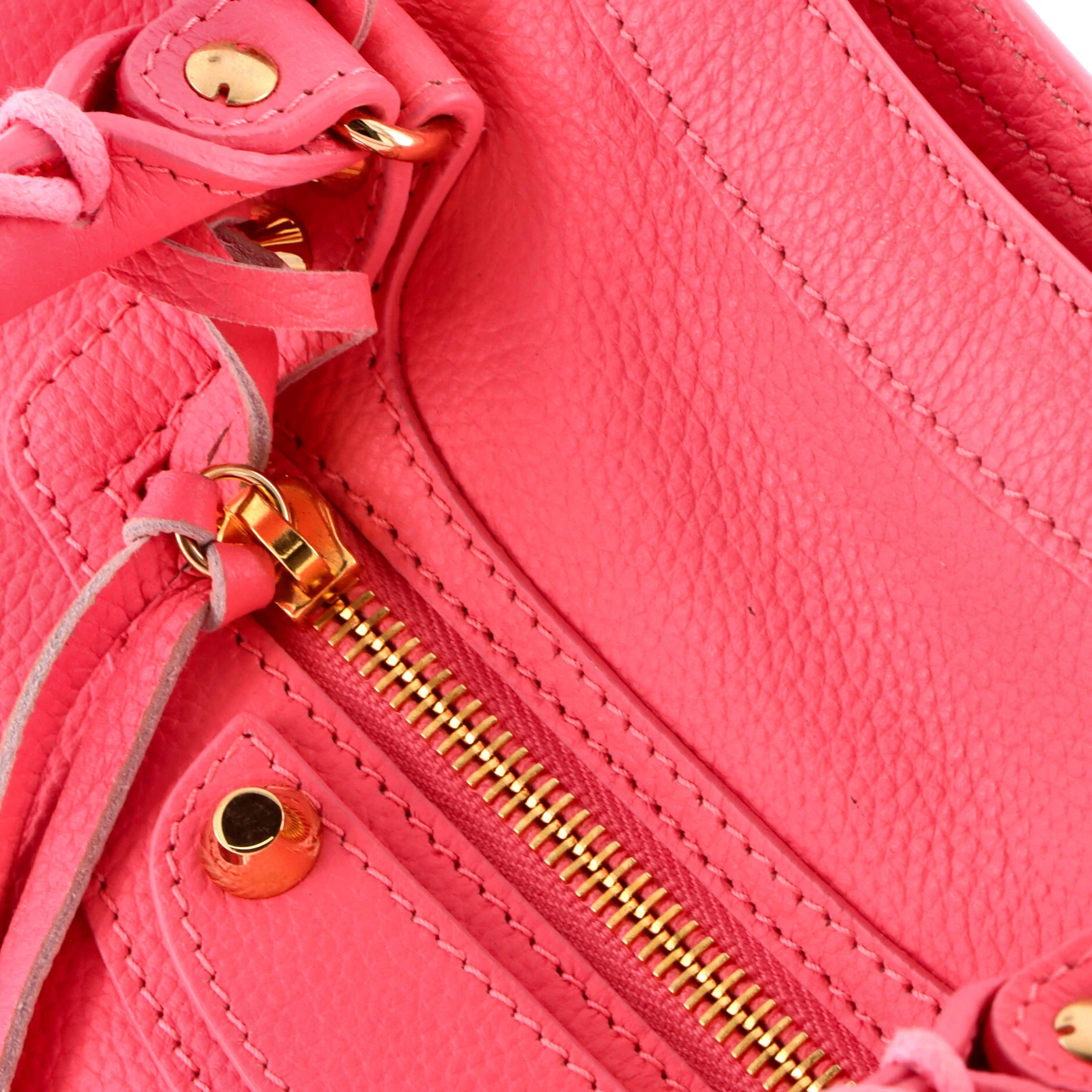 City Classic Studs Bag Leather Small - Image 7