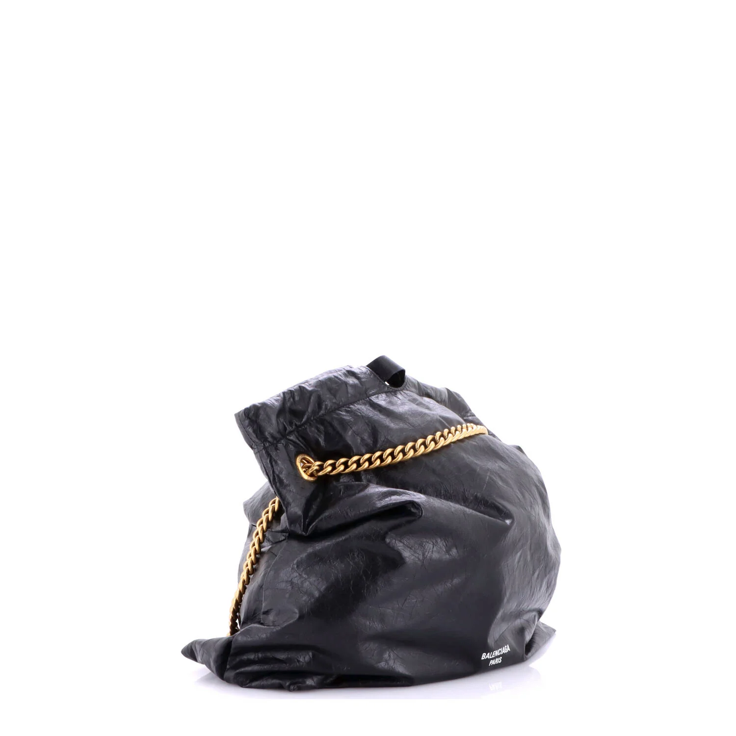 Crush Chain Tote Leather Medium - Image 2